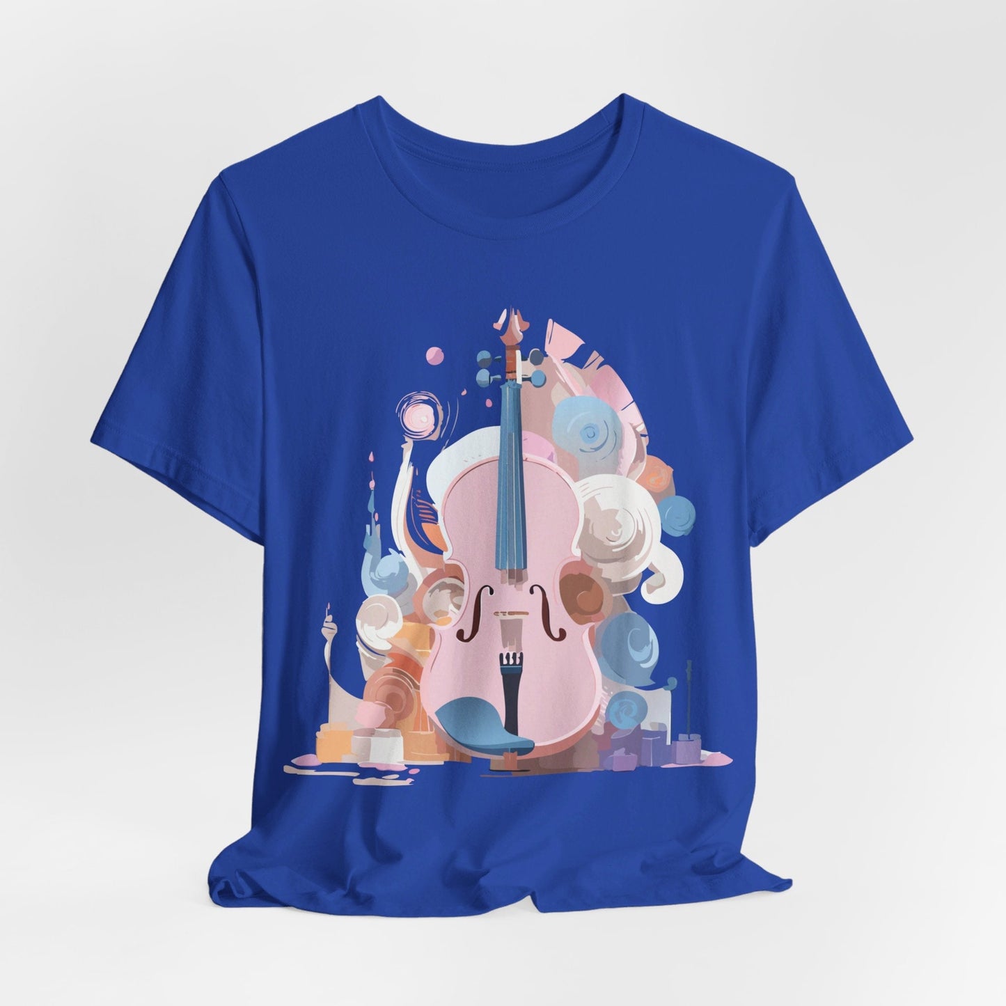 Music T Shirt Unisex Graphic Tee Vintage Inspired Artwork By Adelpha Short Sleeve