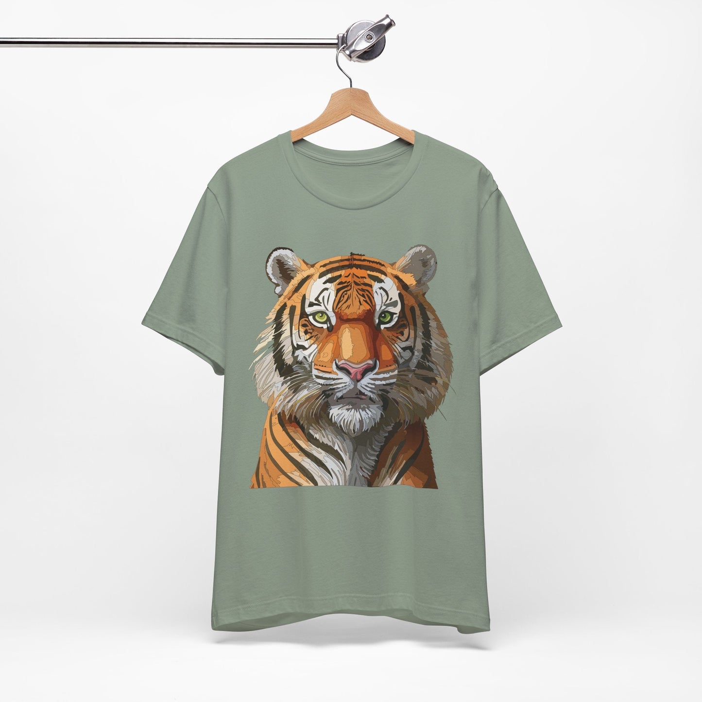 Unisex Animal Art Design Tee Shirt Wild Animals Graphic Tee Softstyle Gildan 64000