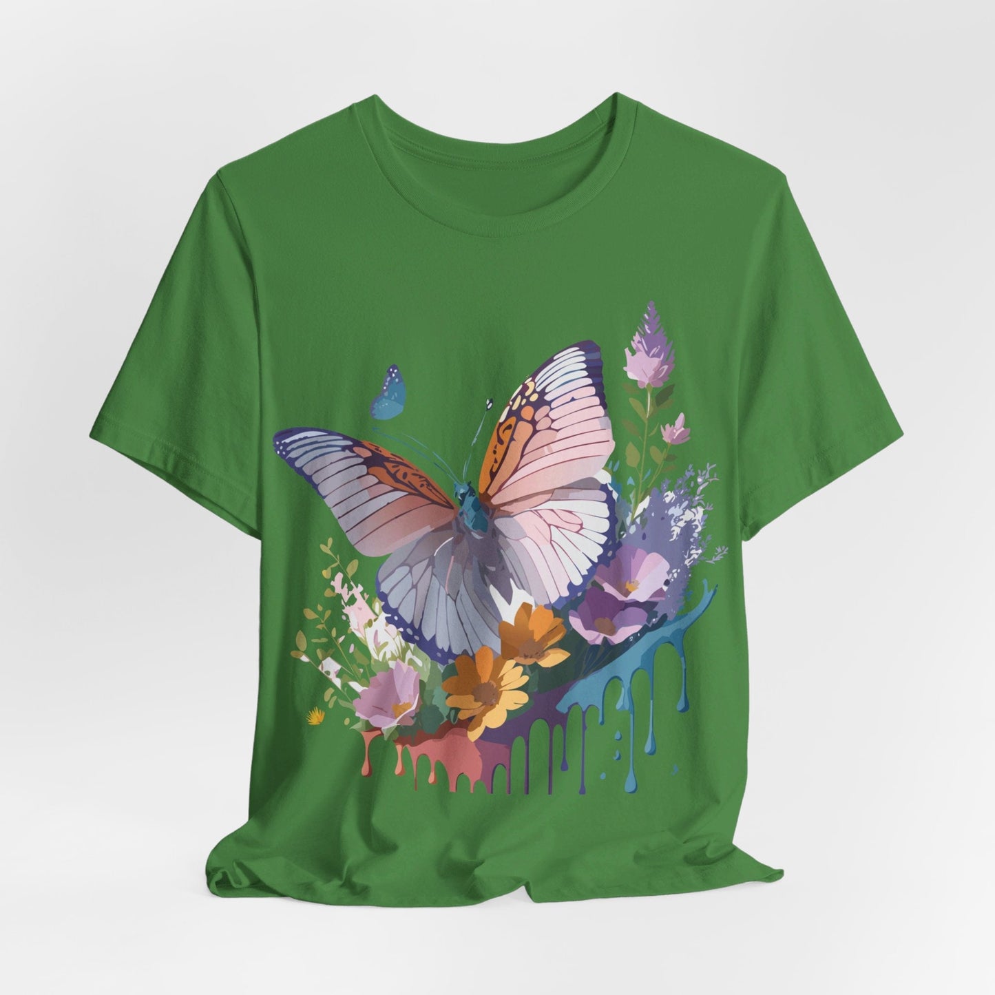Butterfly Graphic Tee Unisex Adelpha Vintage Inspired Art Design Tee