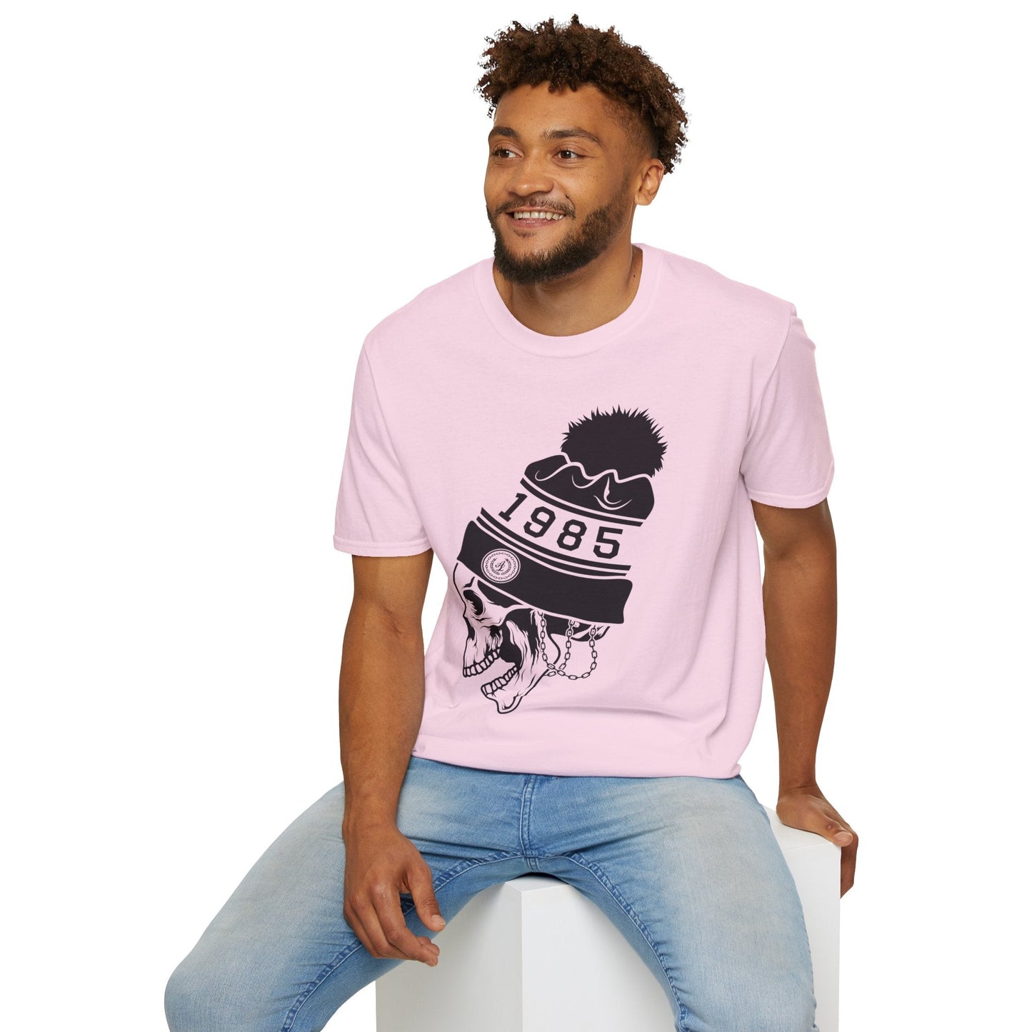 Cartoon Animation T Shirt Unisex Gildan Softstyle 64000 Tee With Art Design Funny Graphic