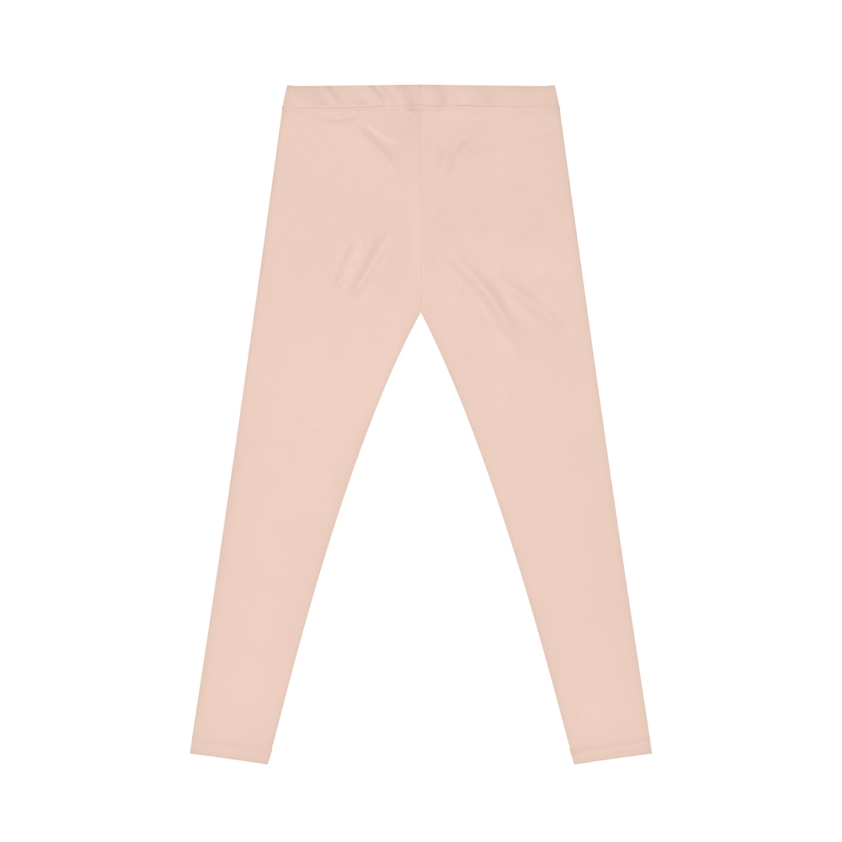 Dry Oak Beige Color Women's Poly-Span Casual Leggings XS-2XL