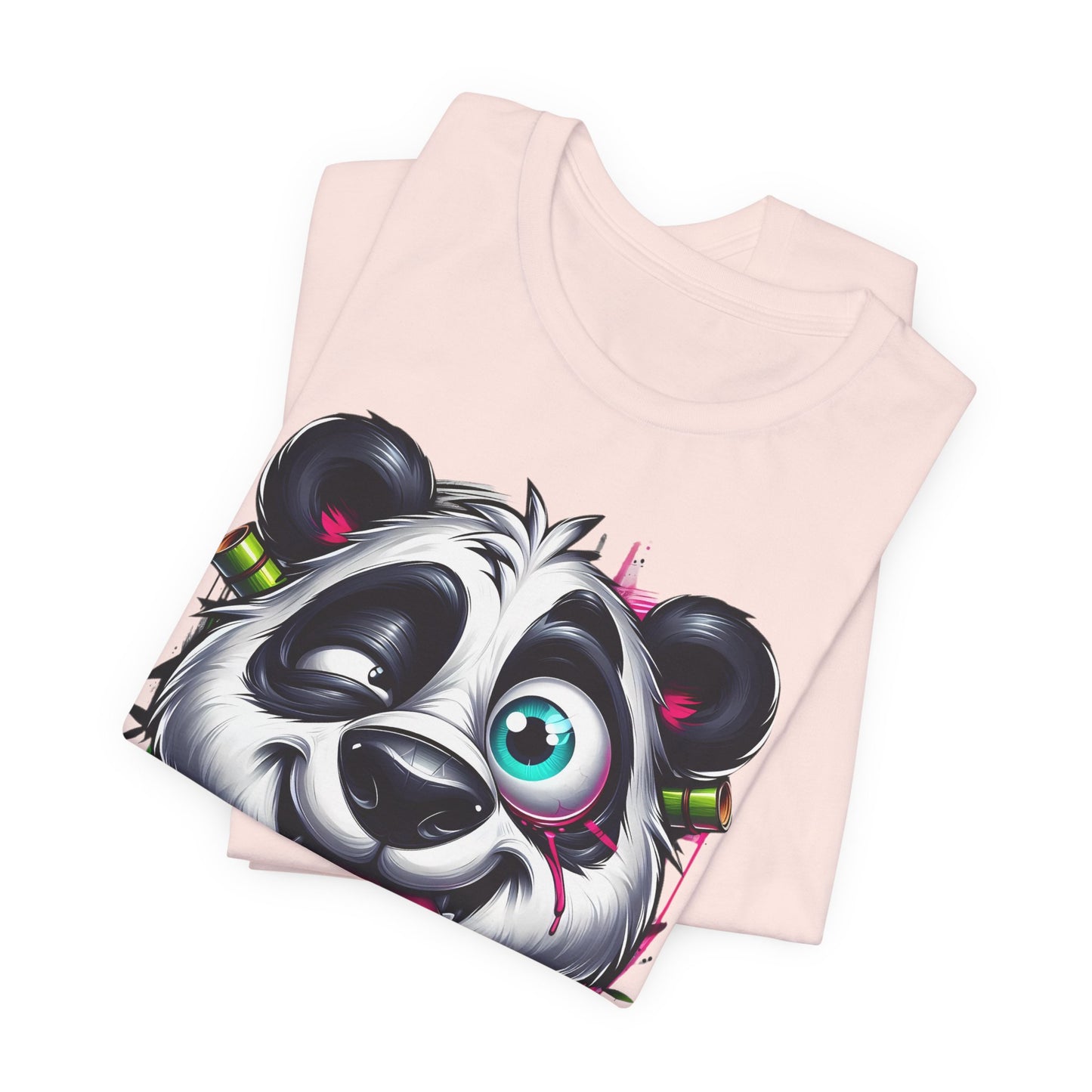 DiDi Panda Shirt, Funny Animal T-Shirt, Cartoon Top, Funny Panda Tee Shirt, Animal Tees, Art Design T-Shirt, Graphic Tee