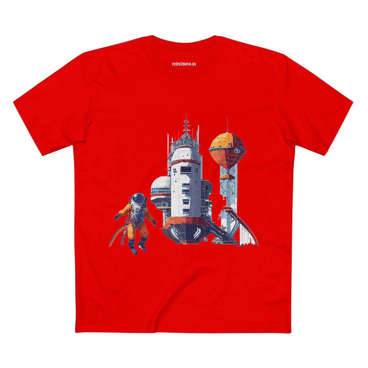 Cosmos Astronaut Graphic Tee Staple Unisex 100 Cotton Tee Shirt - CS-10