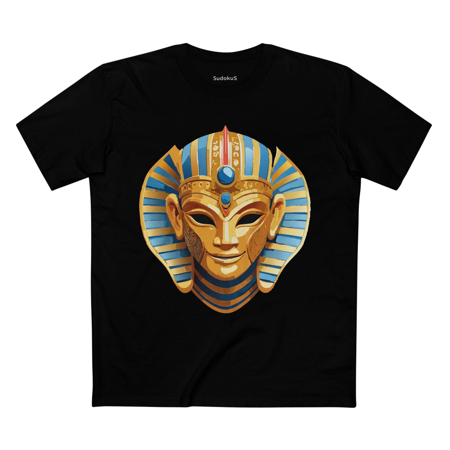 Mask Graphic Unisex 100 Cotton Staple Tee 31