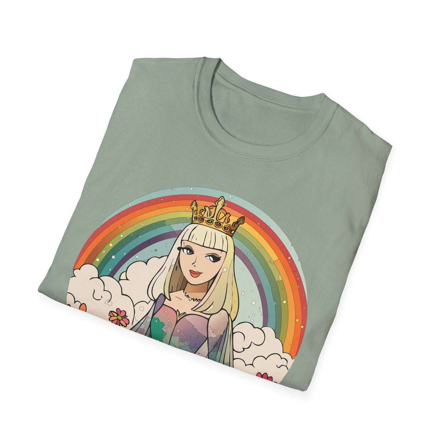 Womens Graphic T Shirt Art Design Tee Softstyle 100 Percent Ring Spun Cotton Comfort