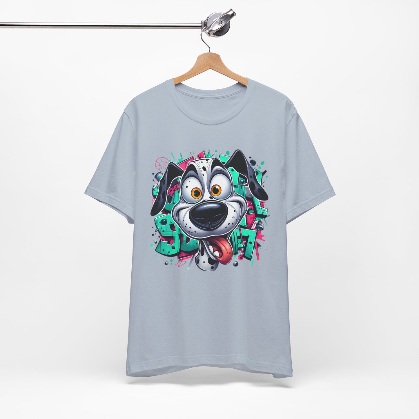 Viki Animal Tees, Dog Tee Shirt, Funny Dog T-Shirt, Art Design Top, Funny Animal T-Shirt, Graphic Tee