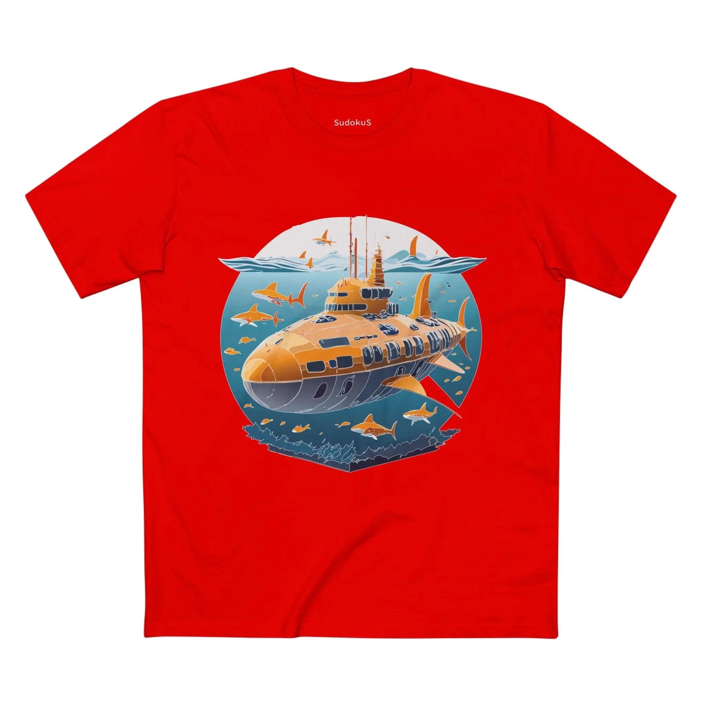 Ocean Coast Graphic Unisex 100 Cotton Staple Tee 19