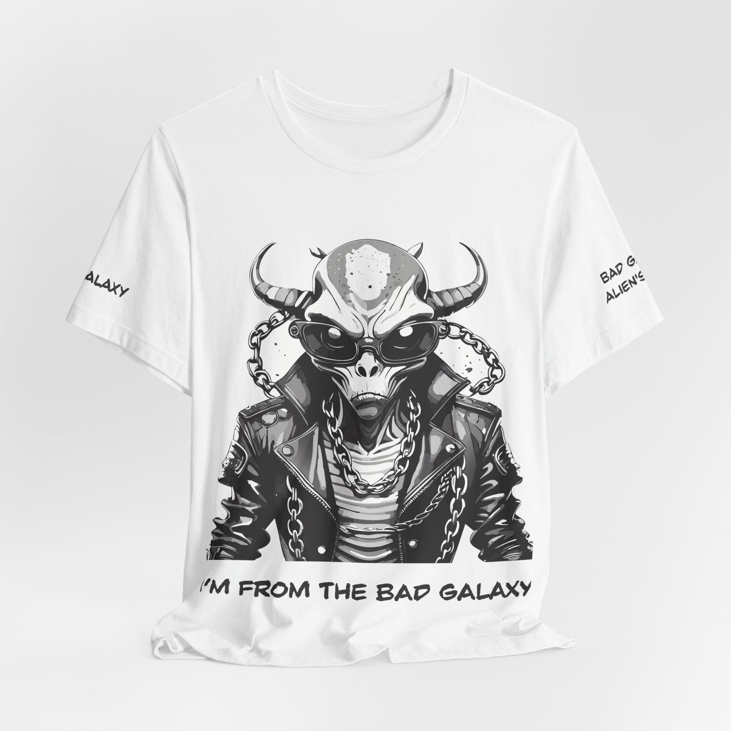 Alien Graphic Tee Shirt 100 Percent Cotton Made In USA Eco Friendly Inks Free Shipping Today