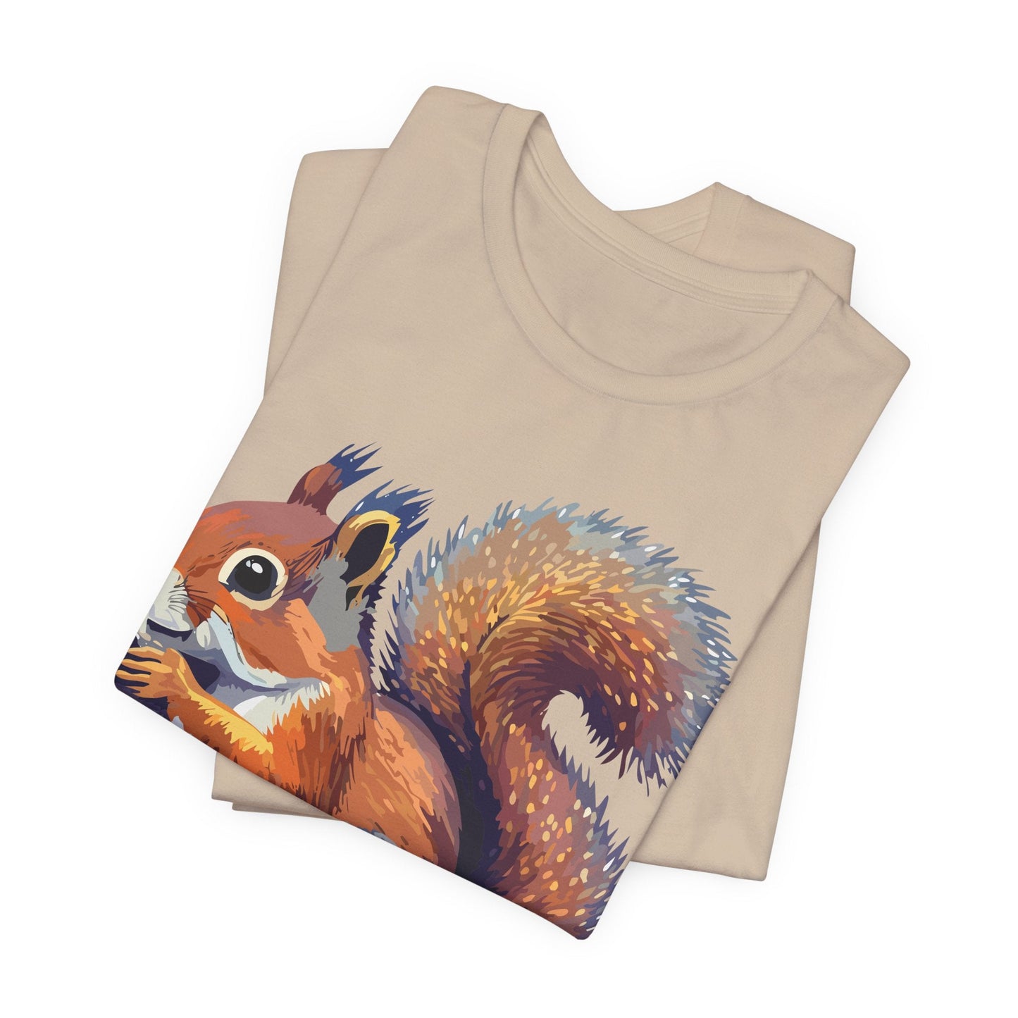 Unisex Animal Print Tee Shirt With Wild Animals Artwork Gildan Softstyle 64000 Cotton