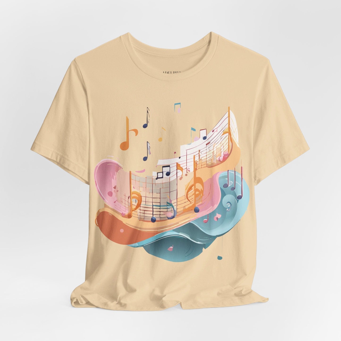 Adelpha Graphic Tee Unisex Jersey Short Sleeve Vintage Inspired Artwork Music T Shirt Casual Wear
