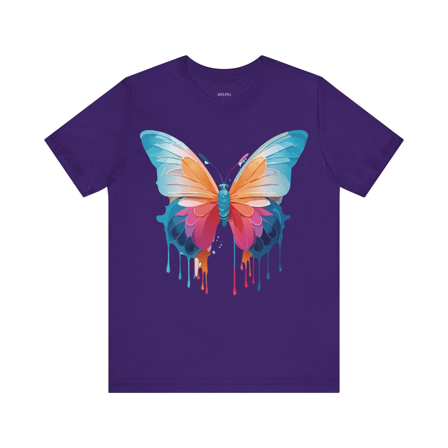 Adelpha Graphic T Shirt Unisex Short Sleeve Vintage Inspired Art Tee
