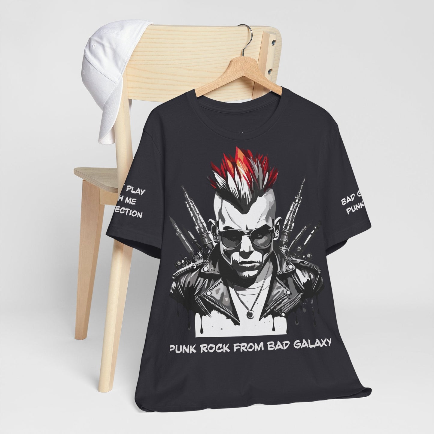 Punk Rock Tee Shirt Made In USA 100 Cotton Eco Friendly Inks Durable Stitching Quality