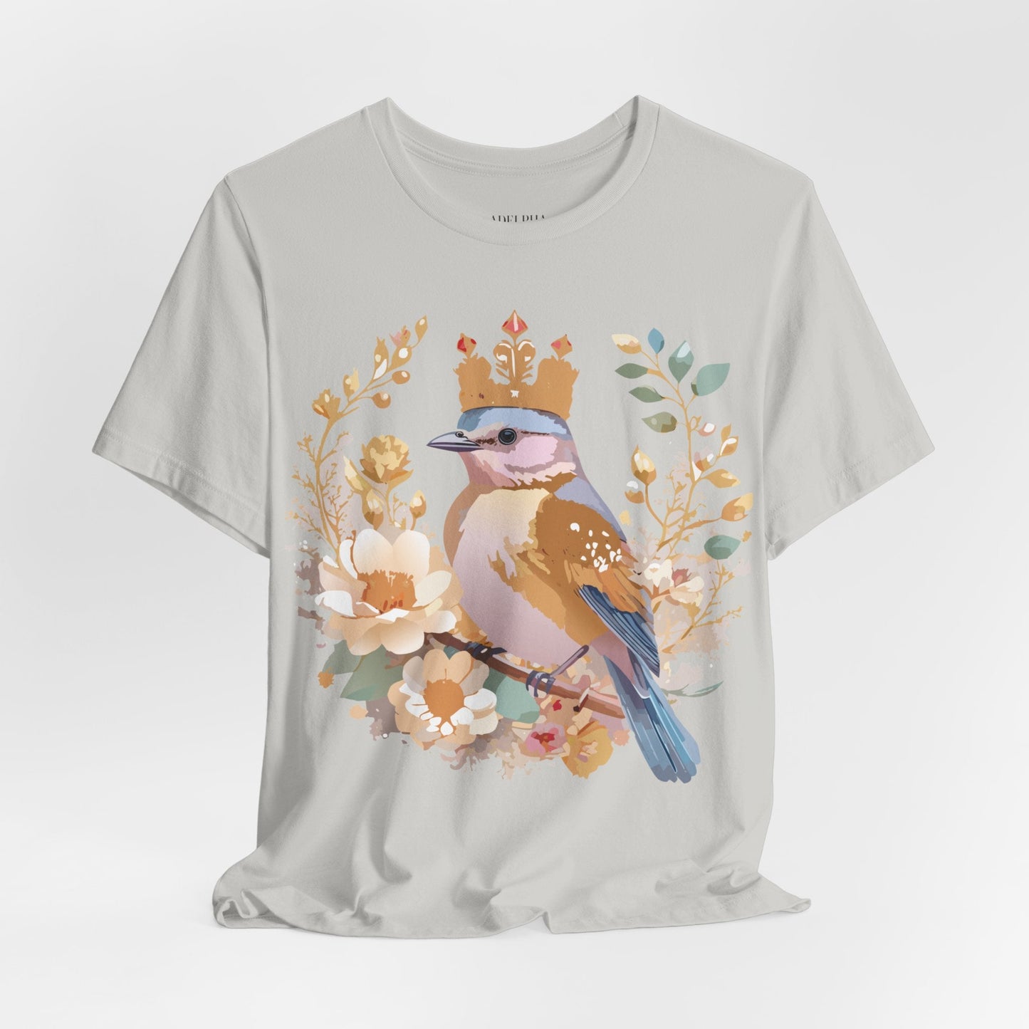 Medallion Graphic Unisex 100 Cotton Vintage Animal Medal Artwork Tee 19