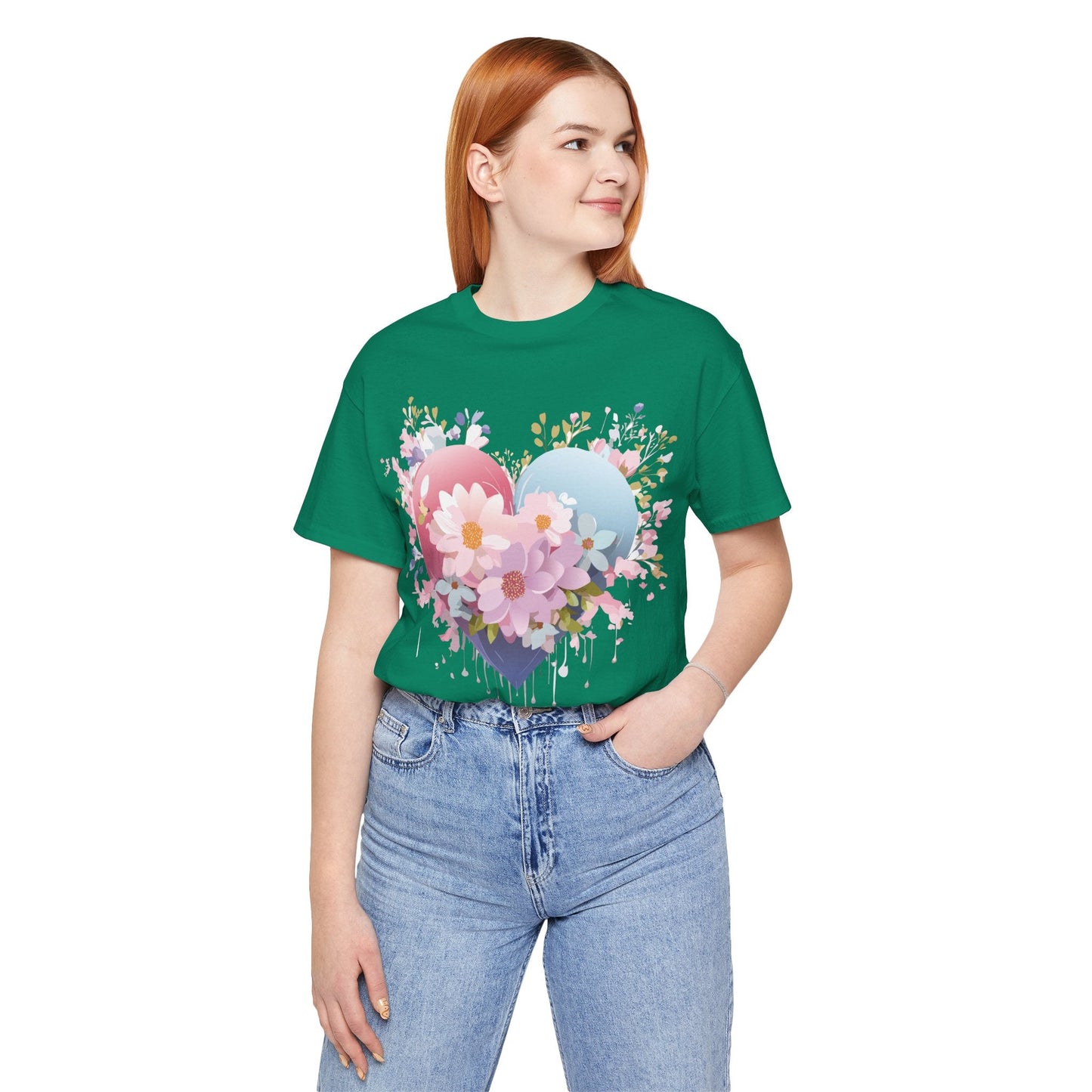 Valentine Graphic Tee Unisex Short Sleeve Vintage Inspired Artwork From Adelpha Premium Design