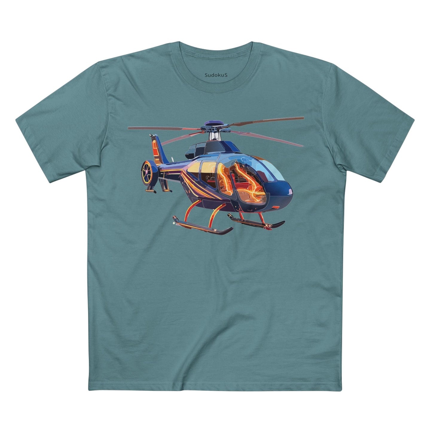 Chopper Graphic Unisex 100 Cotton Staple Tee 11