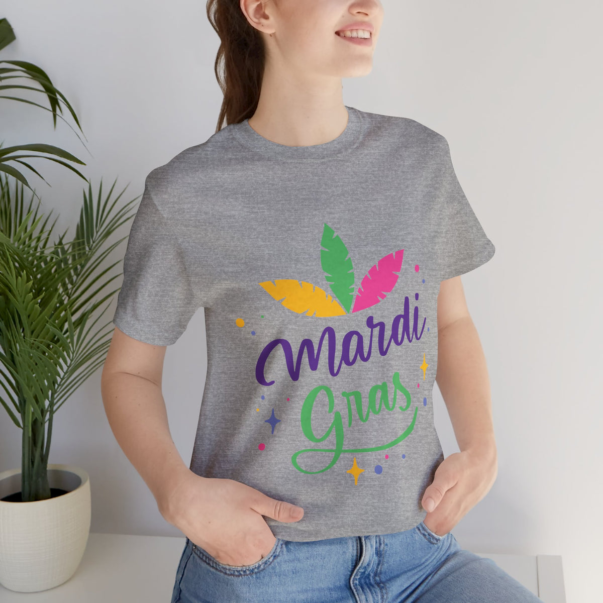 Camiseta unisex de algodón para carnaval