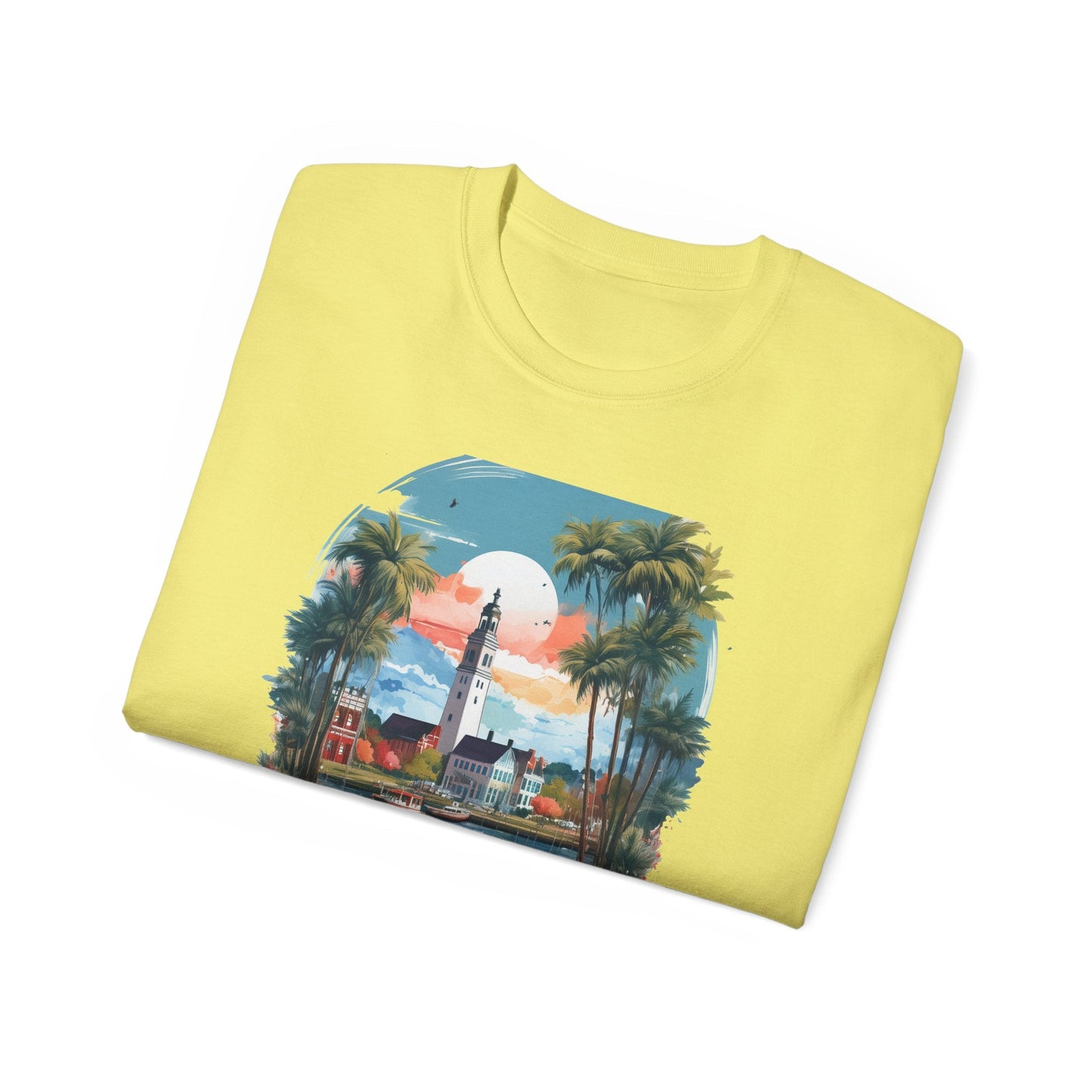 Delaware Graphic Unisex Cotton T‑Shirt 2
