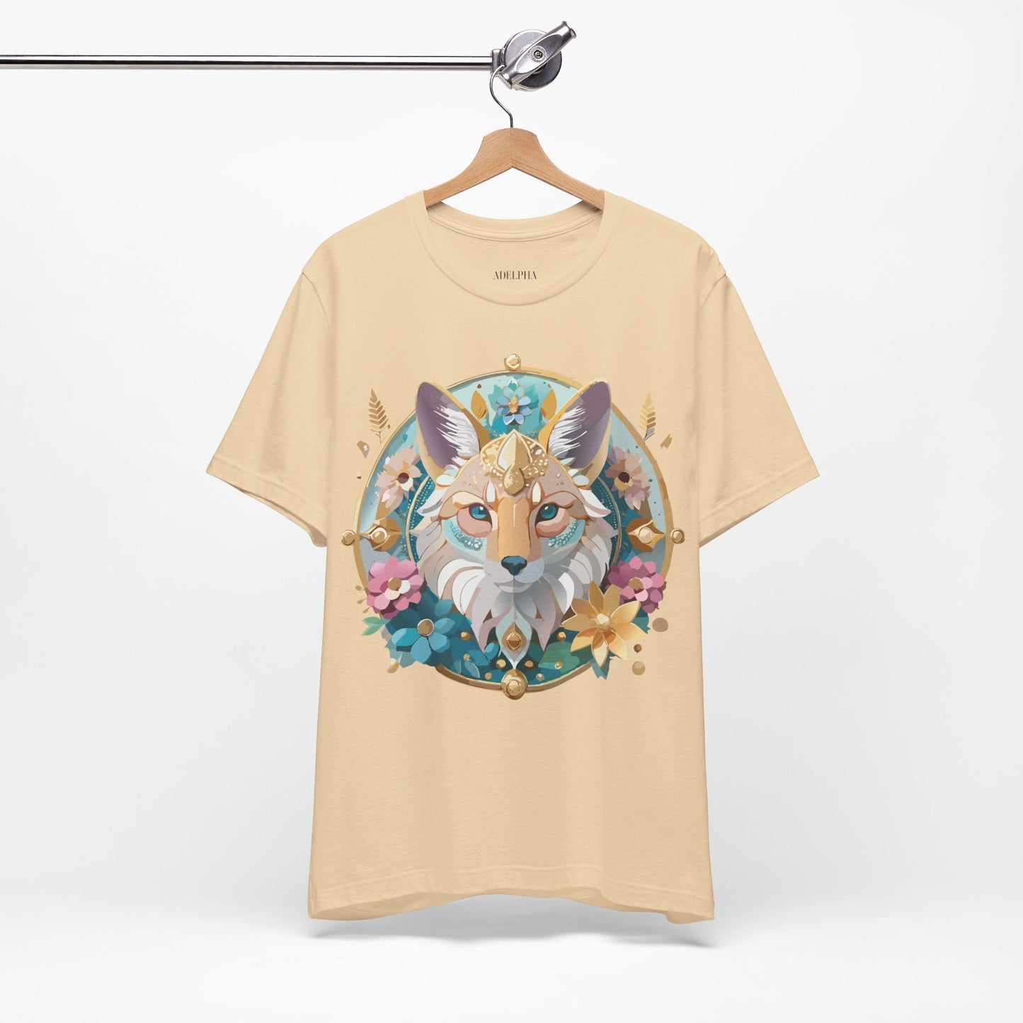 Adelpha Medallion Shirt Unisex Graphic Tee Vintage Inspired Artwork Jersey Short Sleeve