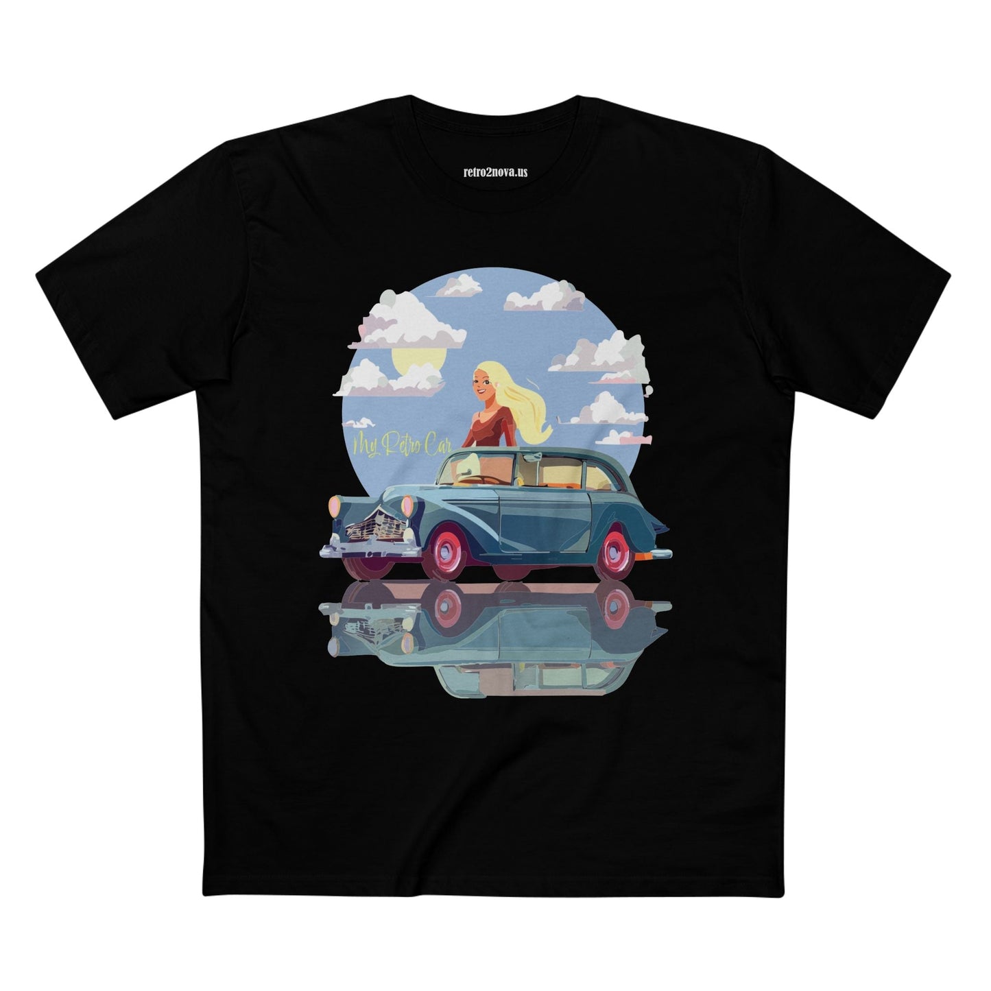 Retro Car Shirts Vintage Car Shirts RC 12 Unisex Premium Cotton Art Design Tee Collection