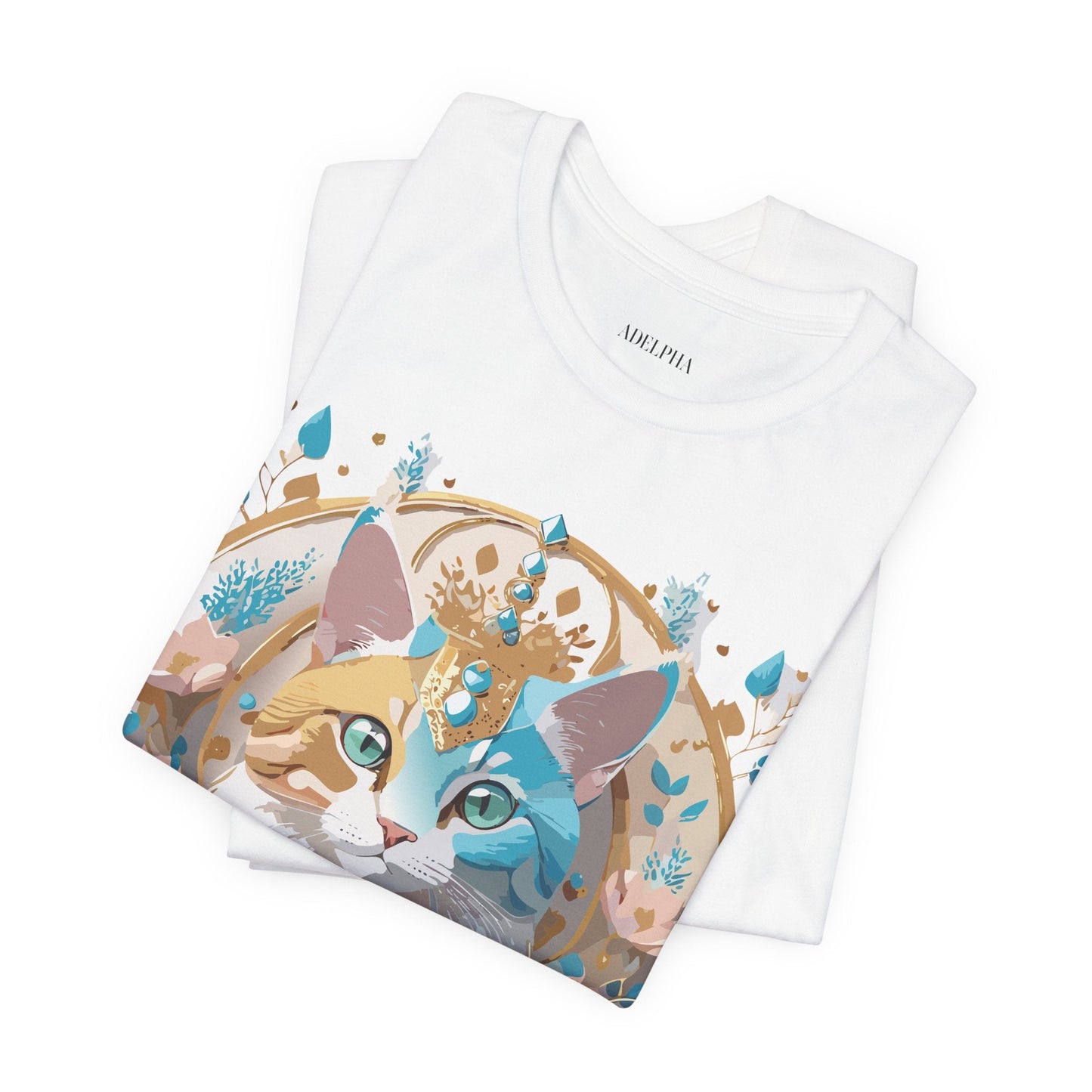 Adelpha Medallion Graphic Tee Unisex Short Sleeve Vintage Inspired Original Art Design