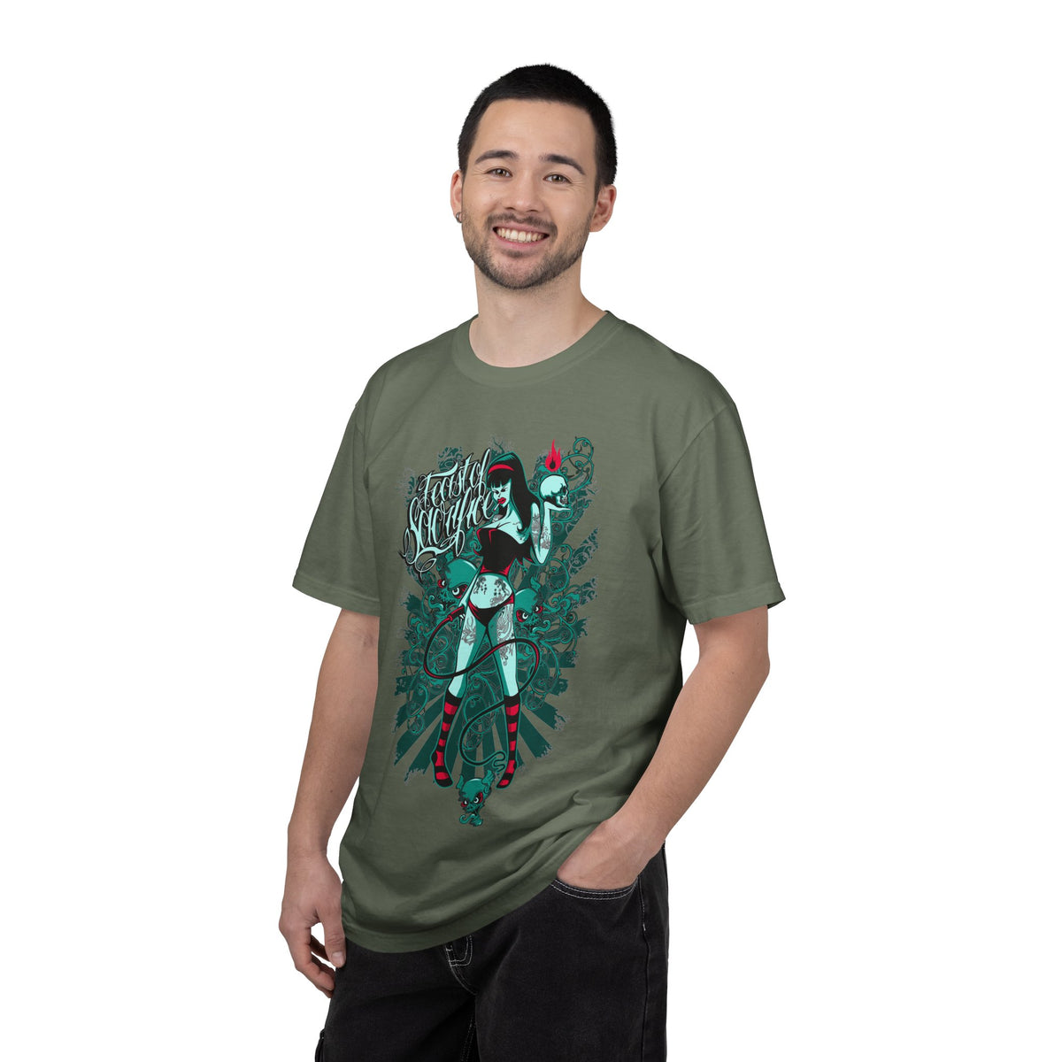 Carnival Graphic Tee Unisex Cotton Art Design Vintage T-Shirt