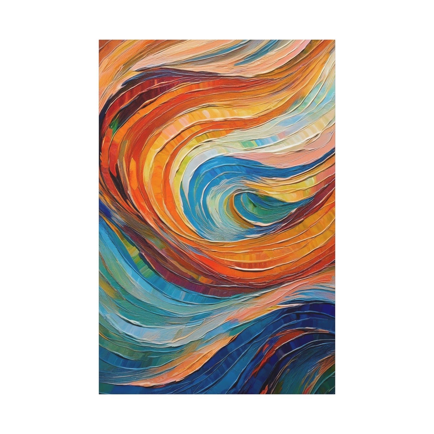 Abstract Oil Painting Print Canvas 20x24,20x30,24x30 24x32,24x36,30x40 32x48,36x48,40x60 Pine-Wood Inner Frame ABS-97