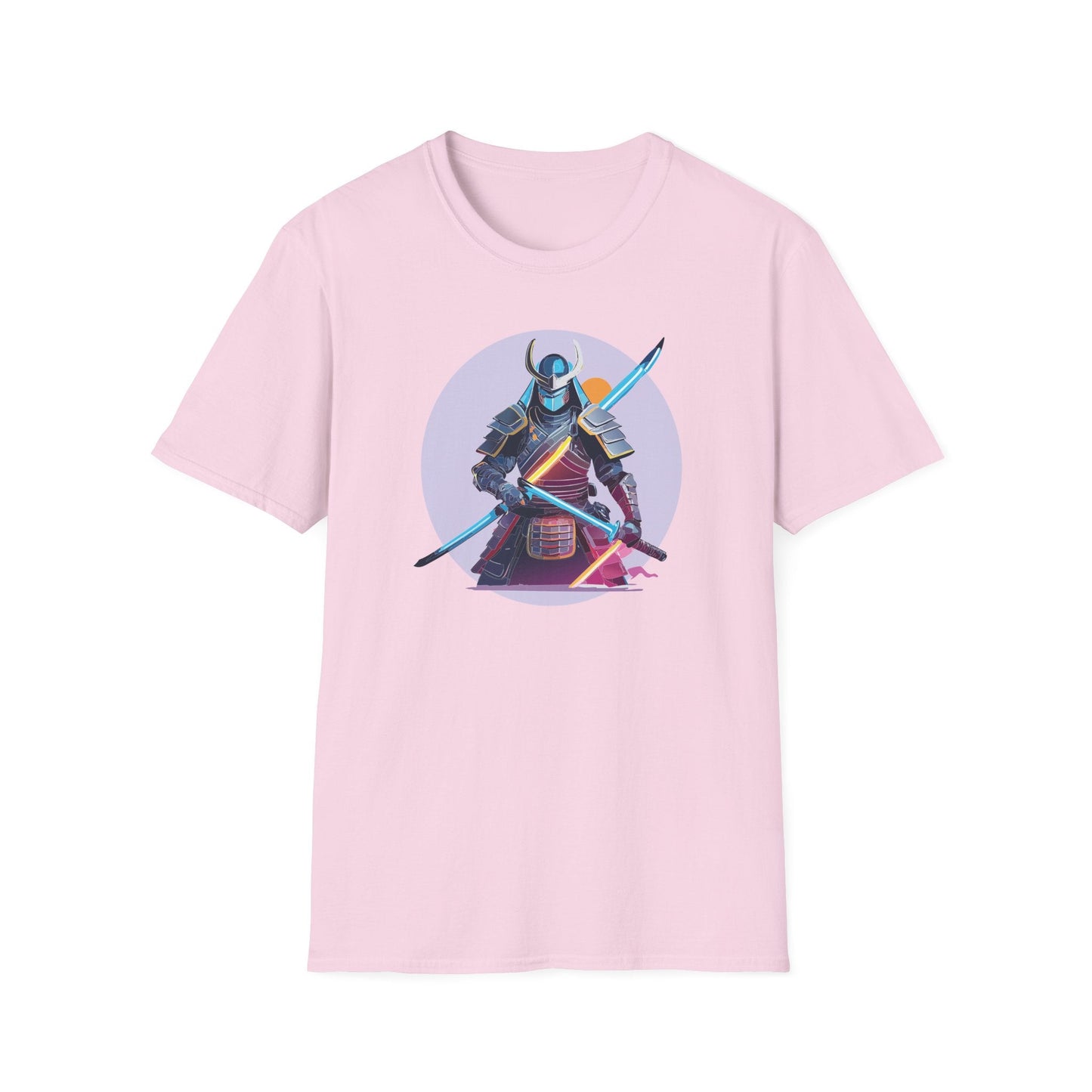 Samurai Shirt Unisex Gildan Softstyle Tee 100 Percent Cotton Lightweight Comfort