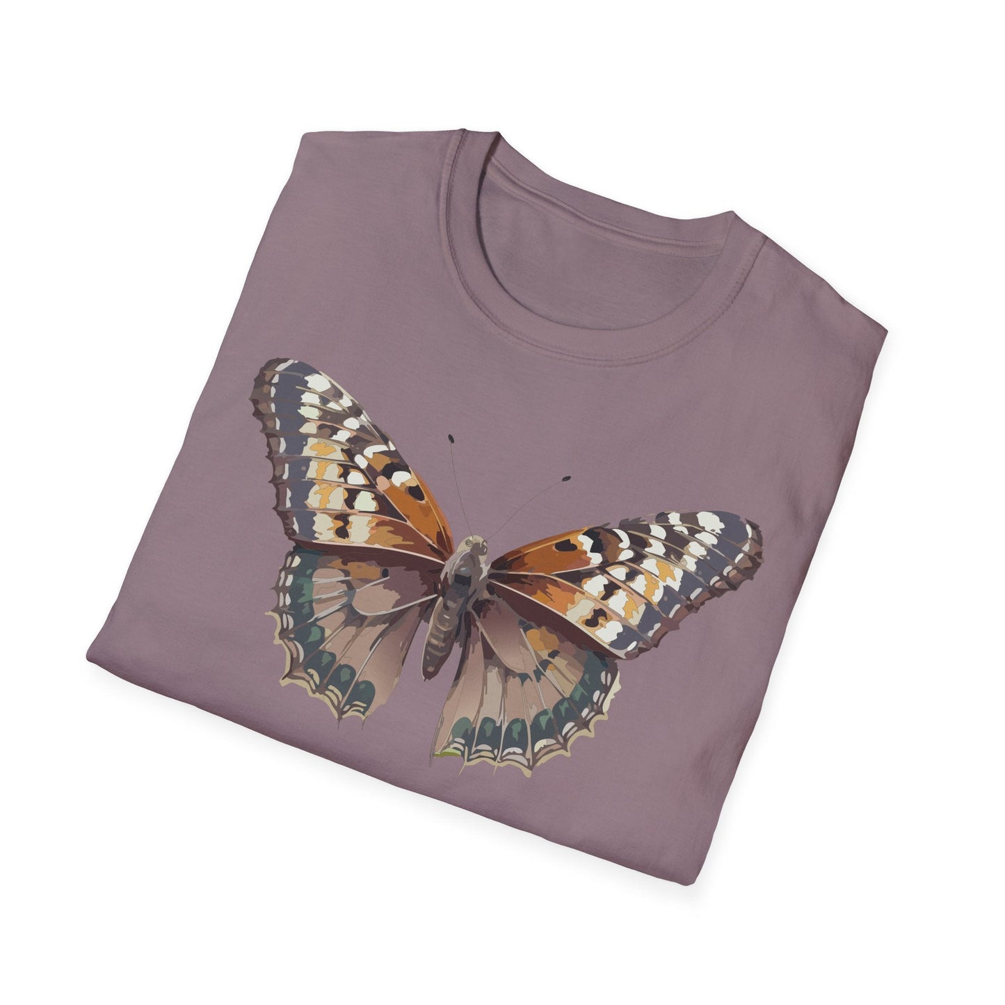 Monarch Butterfly Shirt Unisex T Shirt Design Gildan Softstyle 64000 100 Percent Ring Spun Cotton