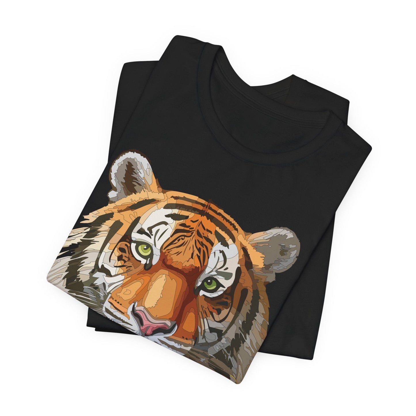 Unisex Animal Art Design Tee Shirt Wild Animals Graphic Tee Softstyle Gildan 64000