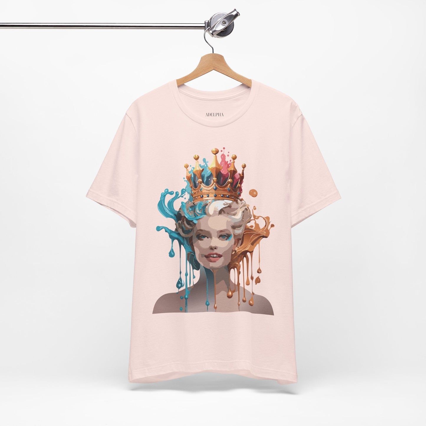 Queen Woman Portrait Graphic Unisex 100 Cotton Vintage Artwork Tee 28