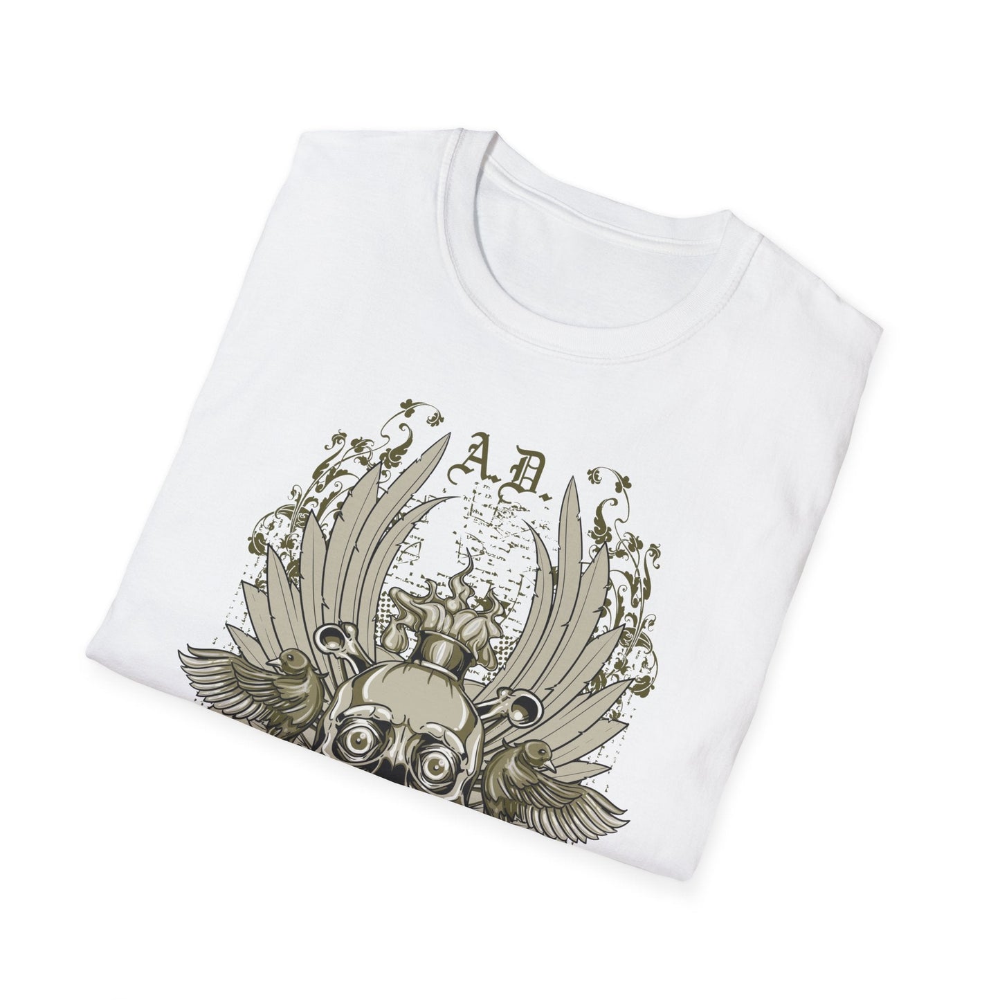 Unisex Art Design T Shirt With Graphic Artwork Softstyle Gildan 64000 Tee Premium Cotton