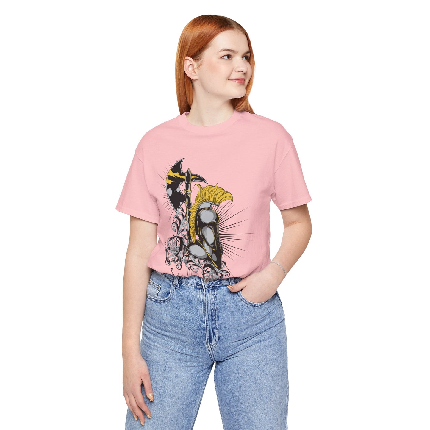 Stylish Armor Graphic Tee, Artistic Tee, Graphic T-Shirt, Artistic Vintage T-Shirt, Vintage Shirt