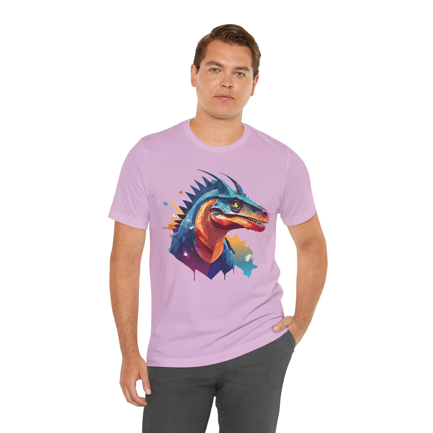 Unisex Animal Tee Shirt With Animals Art Design Wild Animals Shirt For Everyday Wear