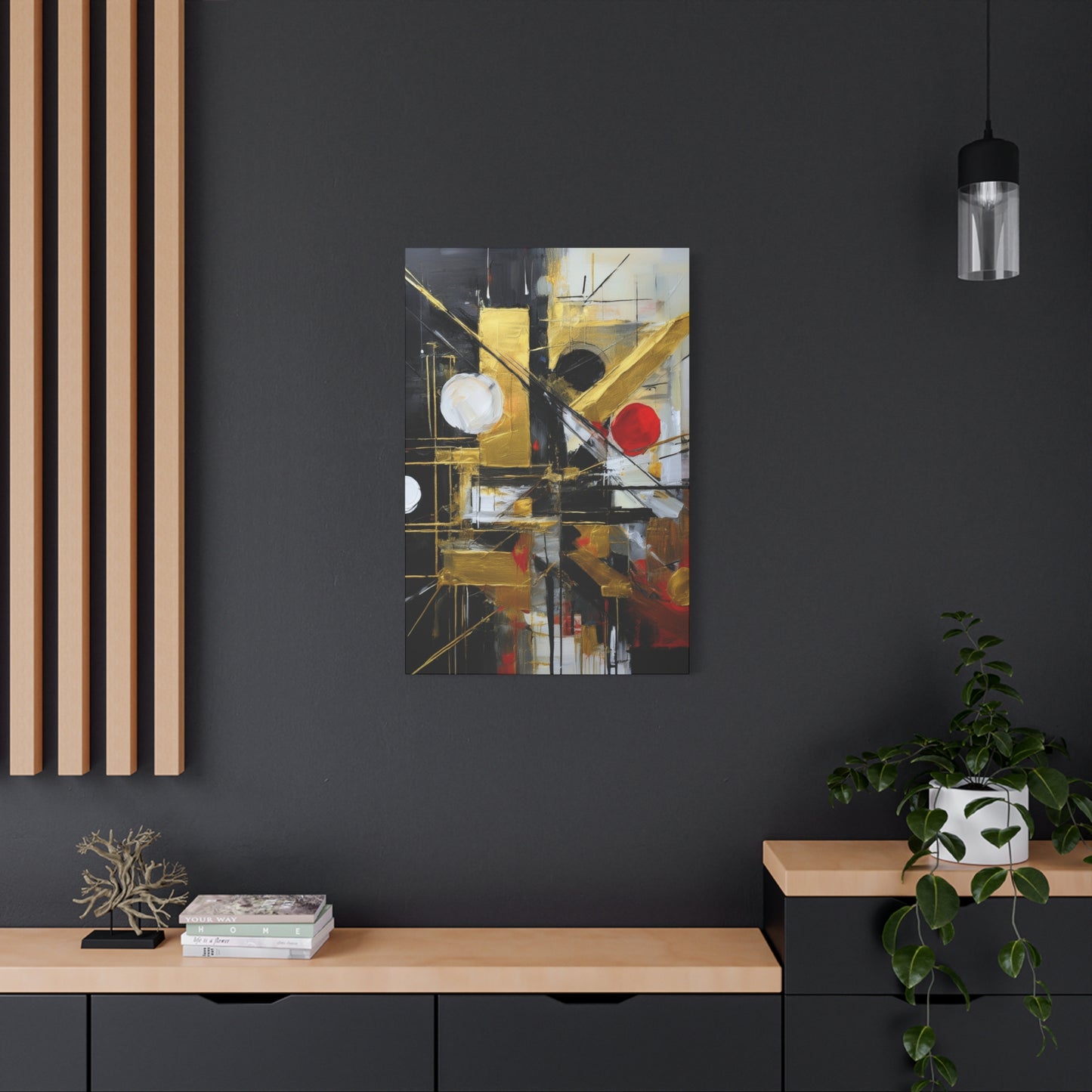 Abstract Oil Painting Print Canvas 20x24,20x30,24x30 24x32,24x36,30x40 32x48,36x48,40x60 Pine-Wood Inner Frame ABS-185