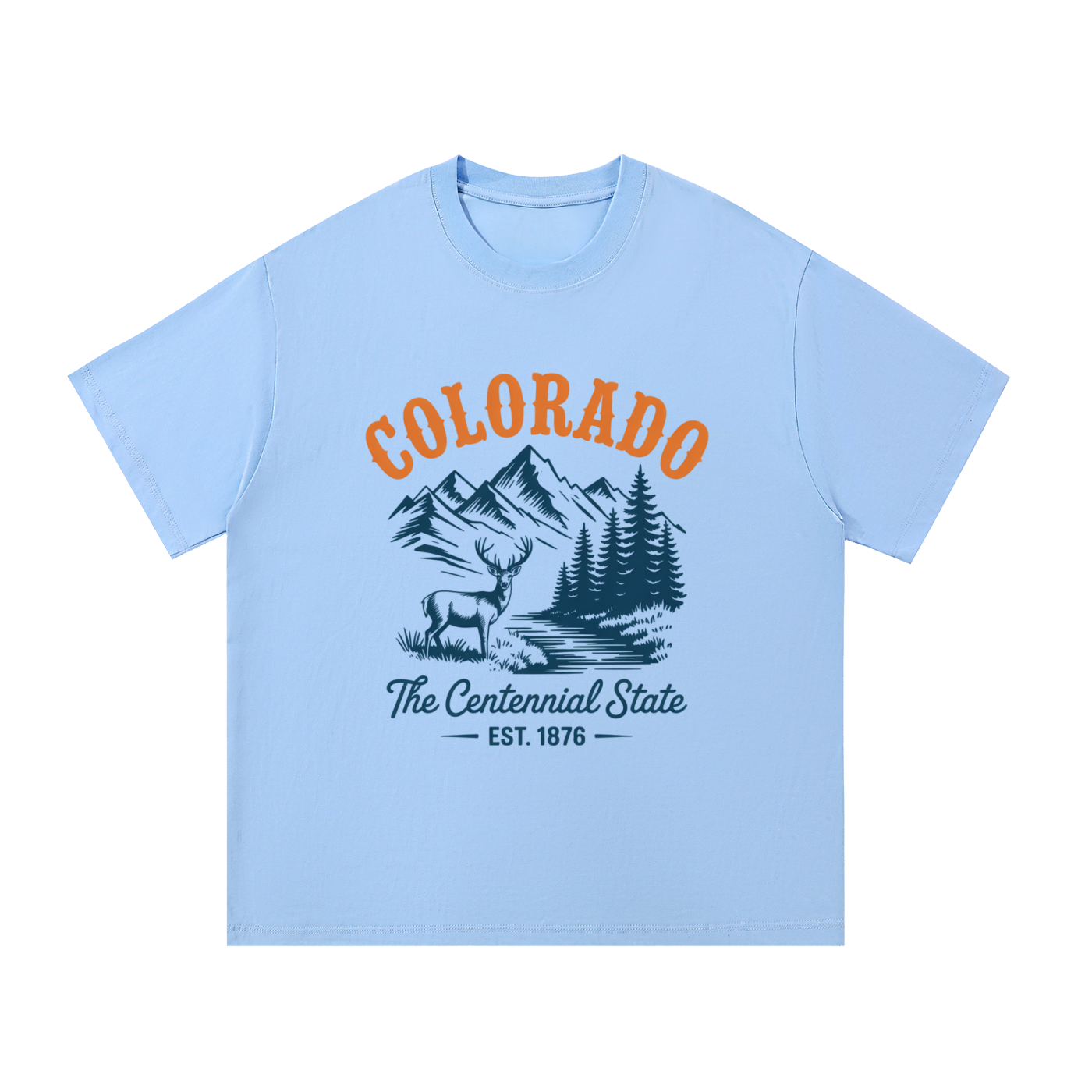 Colorado State Unisex 100 Cotton T-Shirt