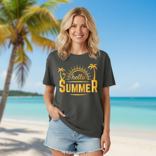 Summer Graphic Unisex 100 Cotton T-Shirts 1