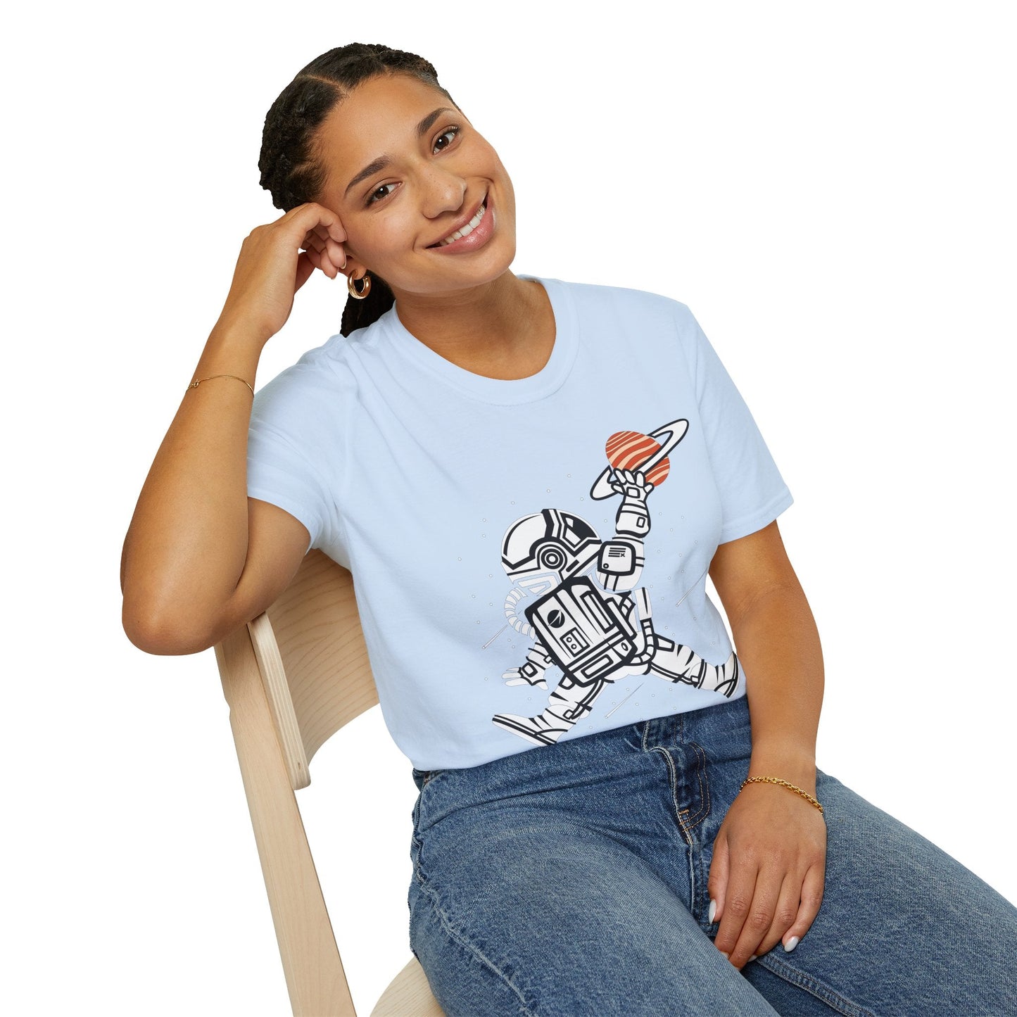 Unisex Cartoon T Shirt Animation Tee Funny Tee Gildan Softstyle 64000 100 Cotton