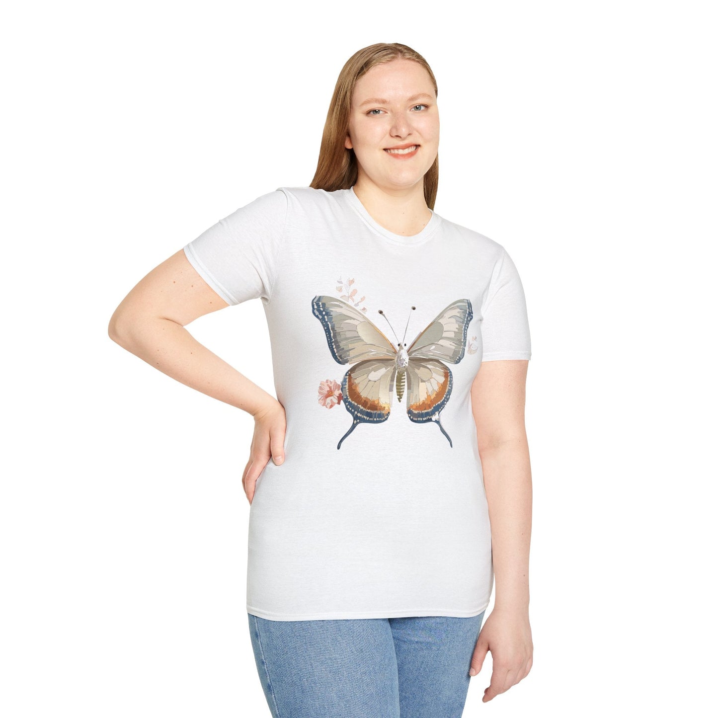 Butterfly Shirt Unisex Softstyle T Shirt Gildan 64000 Monarch Butterfly Tee Everyday Comfort