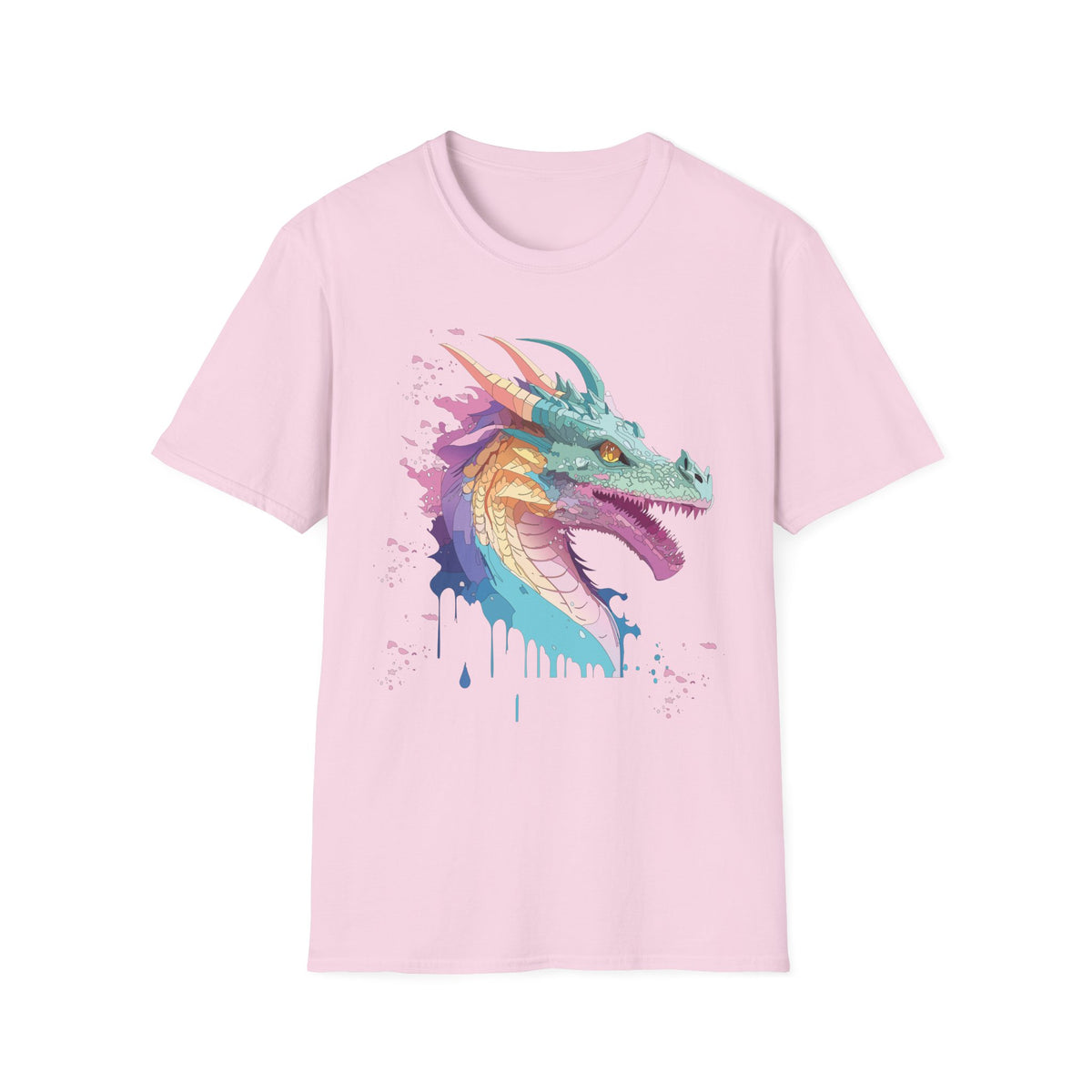 Dragon Graphic Tee Gildan Unisex 100 Cotton Tee Shirt with Animals Design h18
