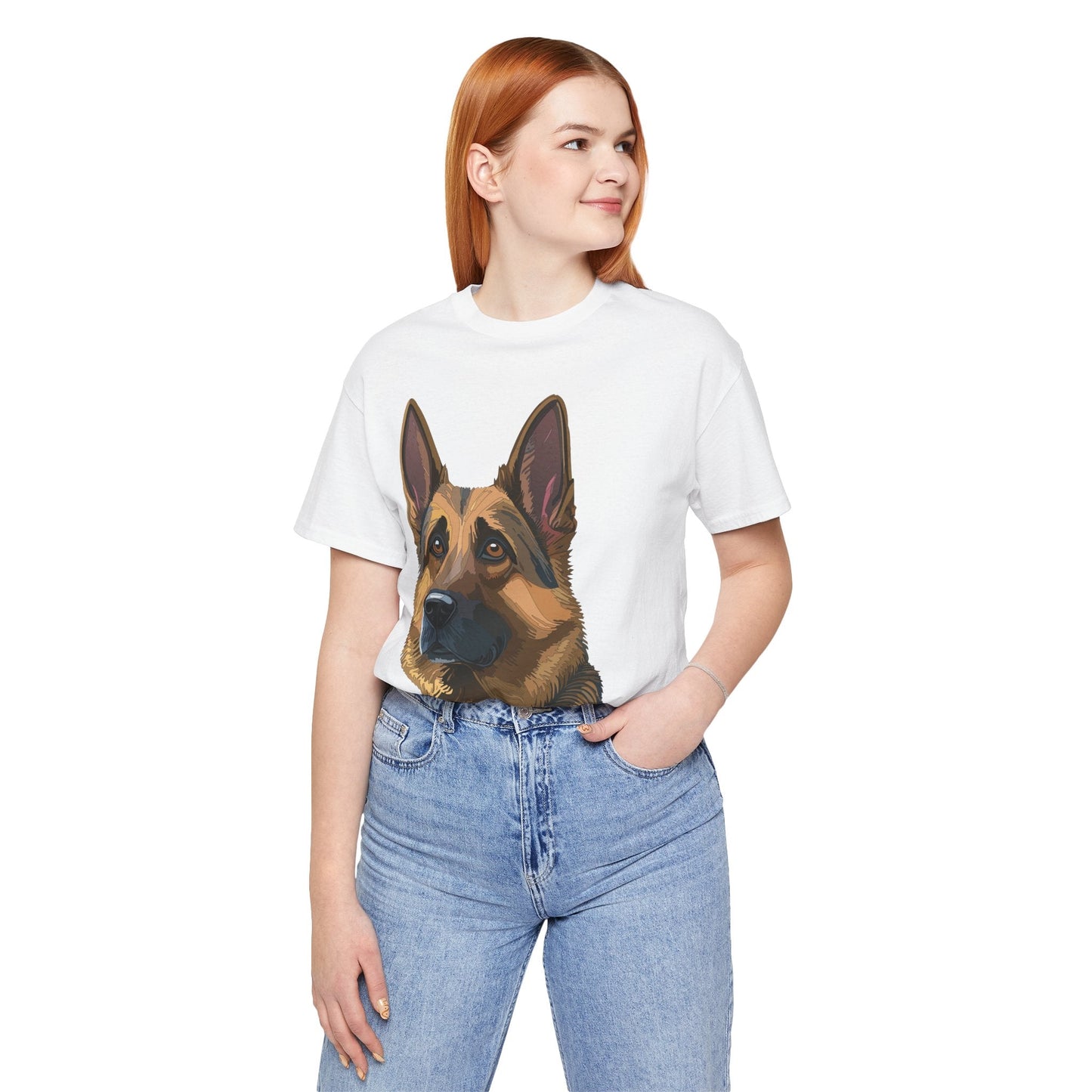 Unisex Animal Shirt With Art Design Tee Wild Animals Print Short Sleeve Comfort Tee