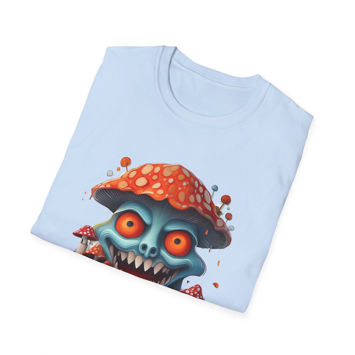 Mashroom Tee Shirt Unisex Softstyle Gildan 64000 Short Sleeve Tee With Funny Mashroom Fungus