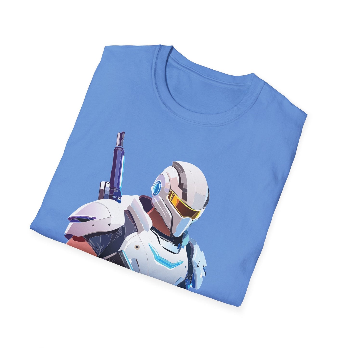 Robocop T Shirt Unisex Softstyle 64000 Gildan 100 Percent Ring Spun Cotton Graphic Tee
