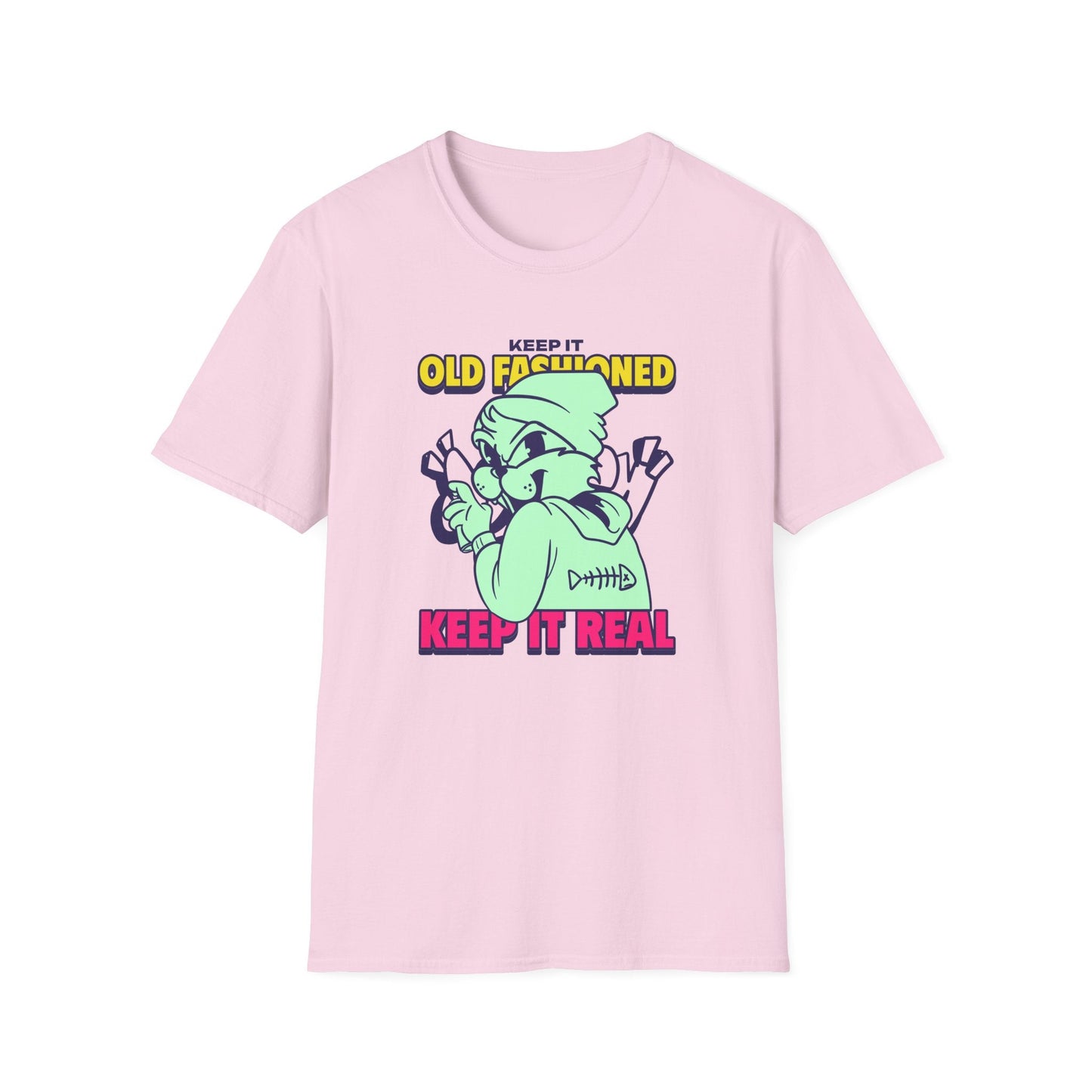 Funny Animals Tees Unisex T Shirt Gildan Softstyle 64000 100 Percent Ring Spun Cotton