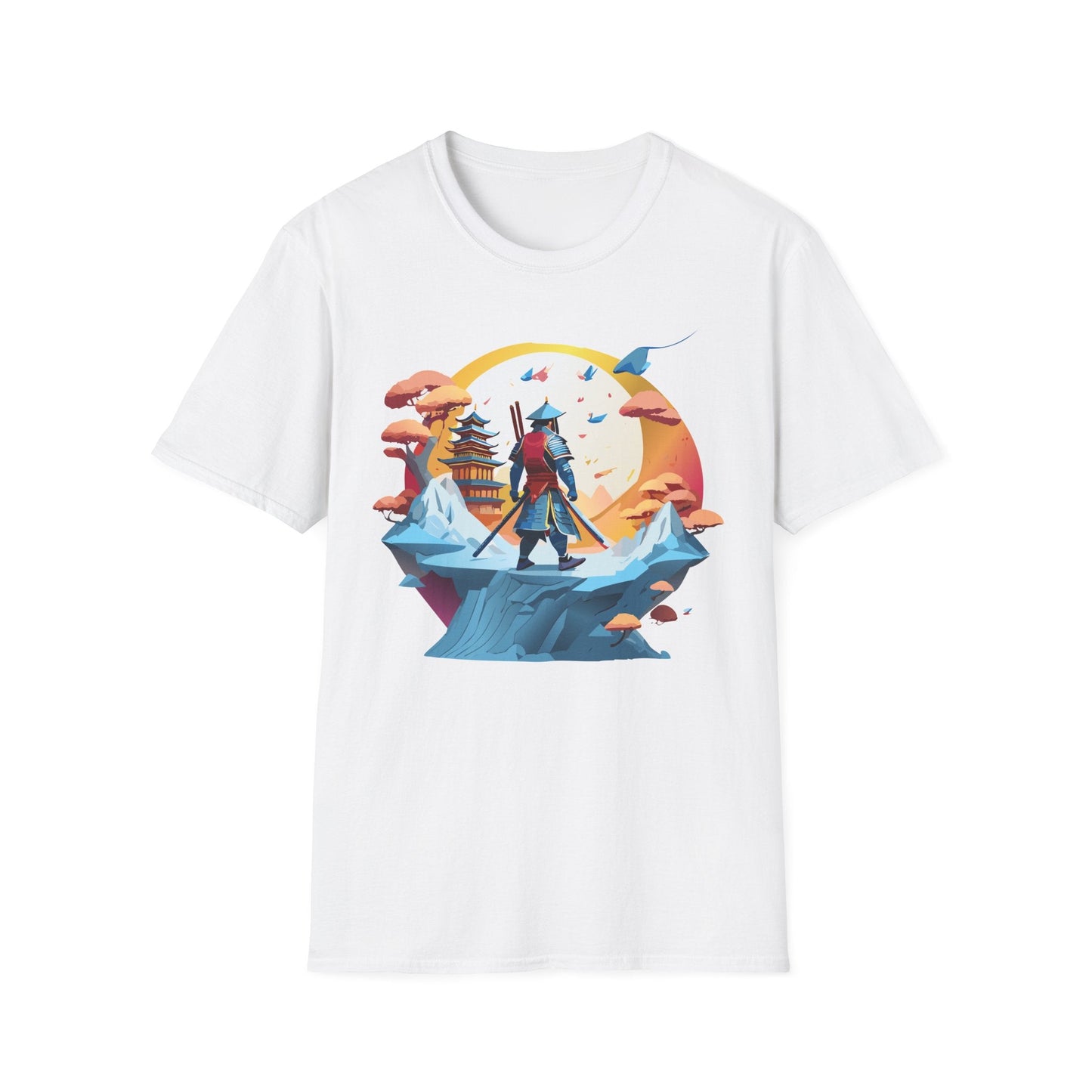 Samurai Shirt Unisex T Shirt Softstyle 64000 Gildan Tee For Everyday Comfort Durable Breathable