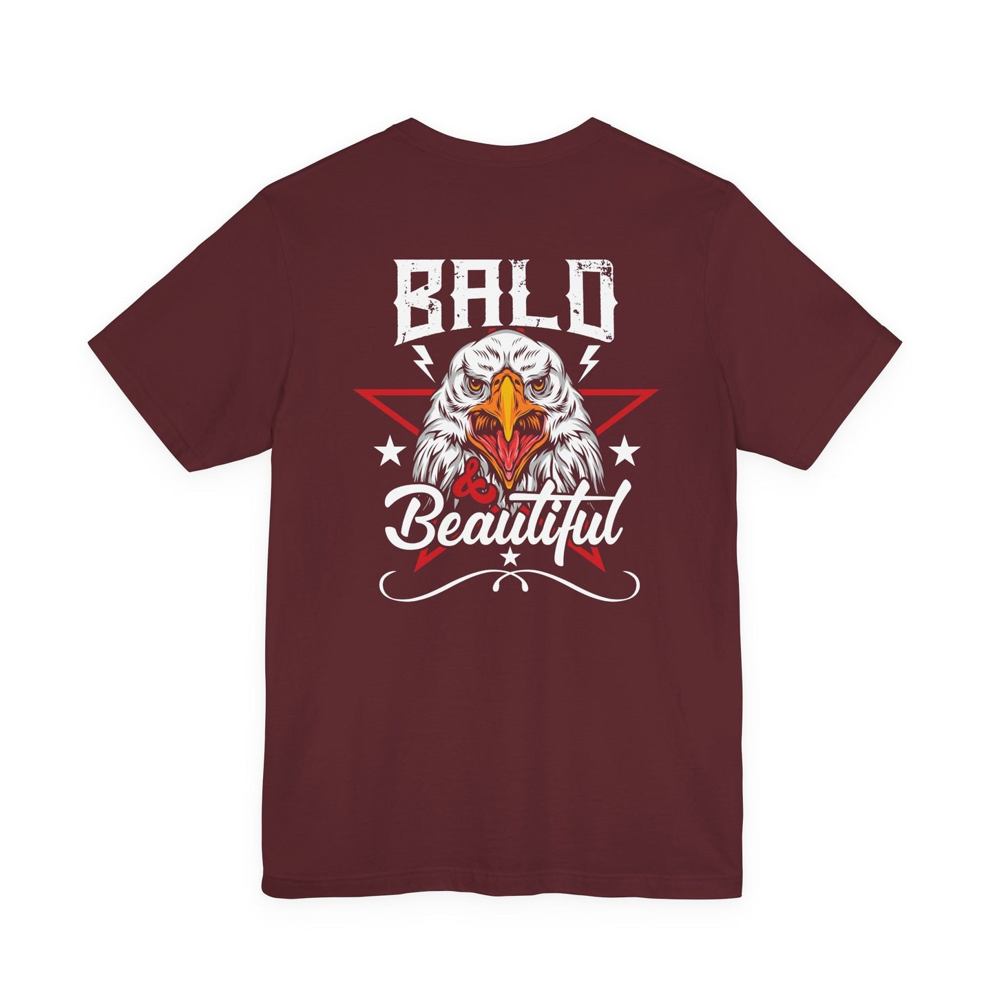 Bald Eagle Graphic Illustration Unisex Cotton Tee a3