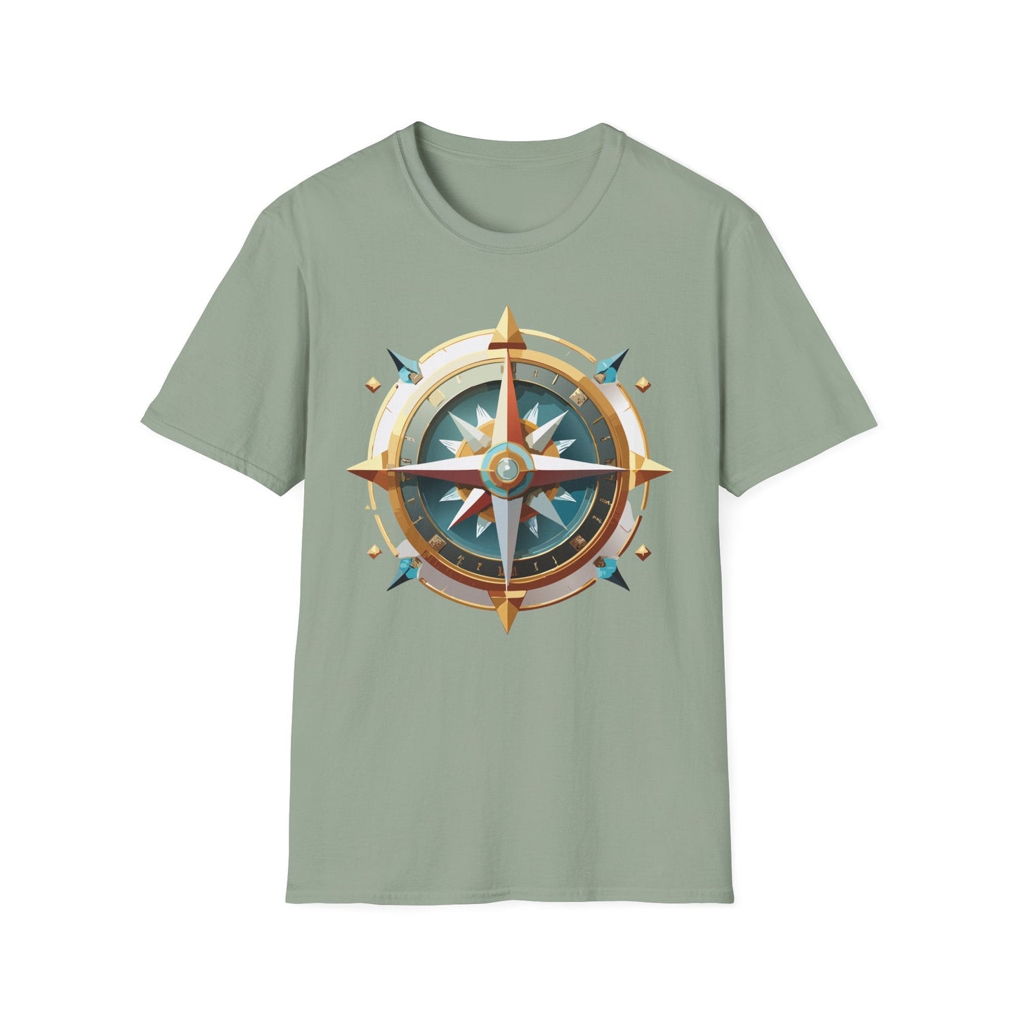 Compass Navigator Graphic Tee Unisex 100 Cotton 24