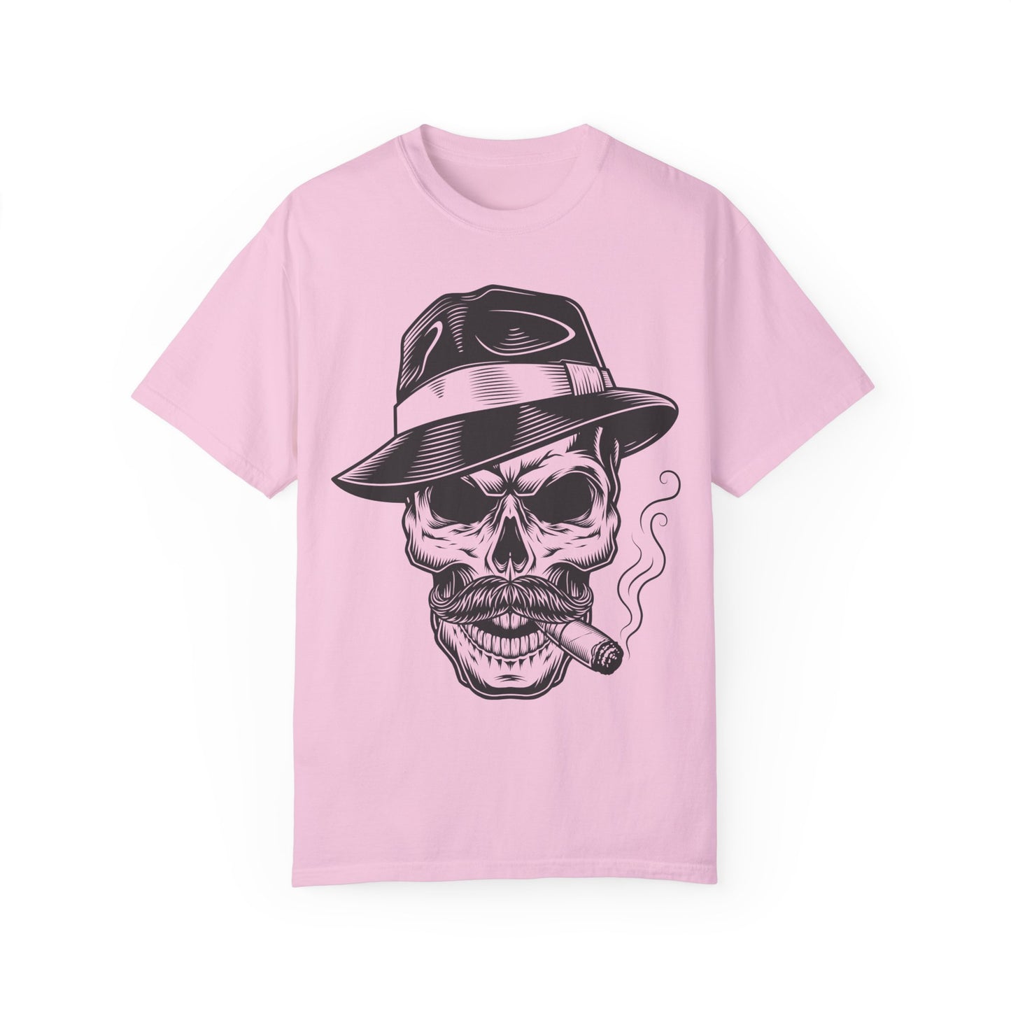 Unisex Cotton Tee Shirt with Skull