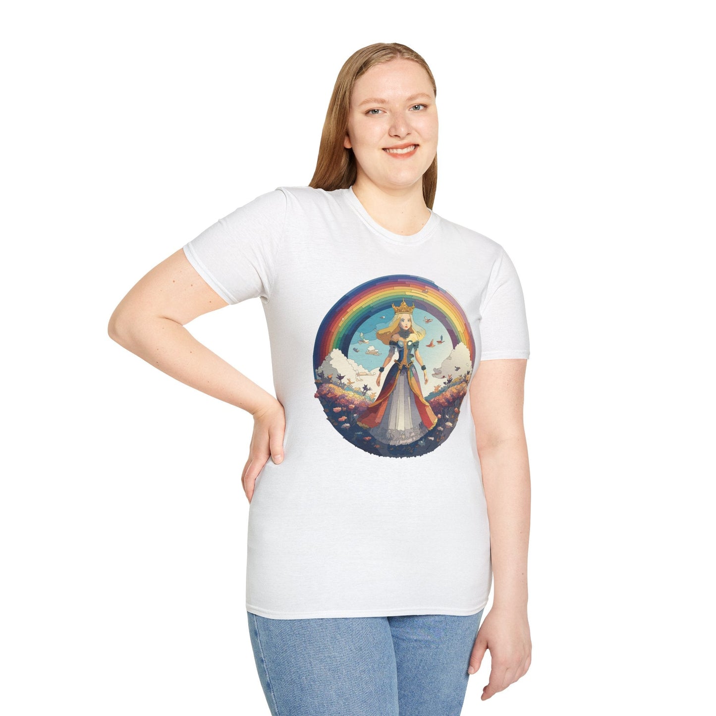 Womens Graphic T Shirts Art Design Shirt Unisex Softstyle Tee 100 Percent Cotton Gildan 64000