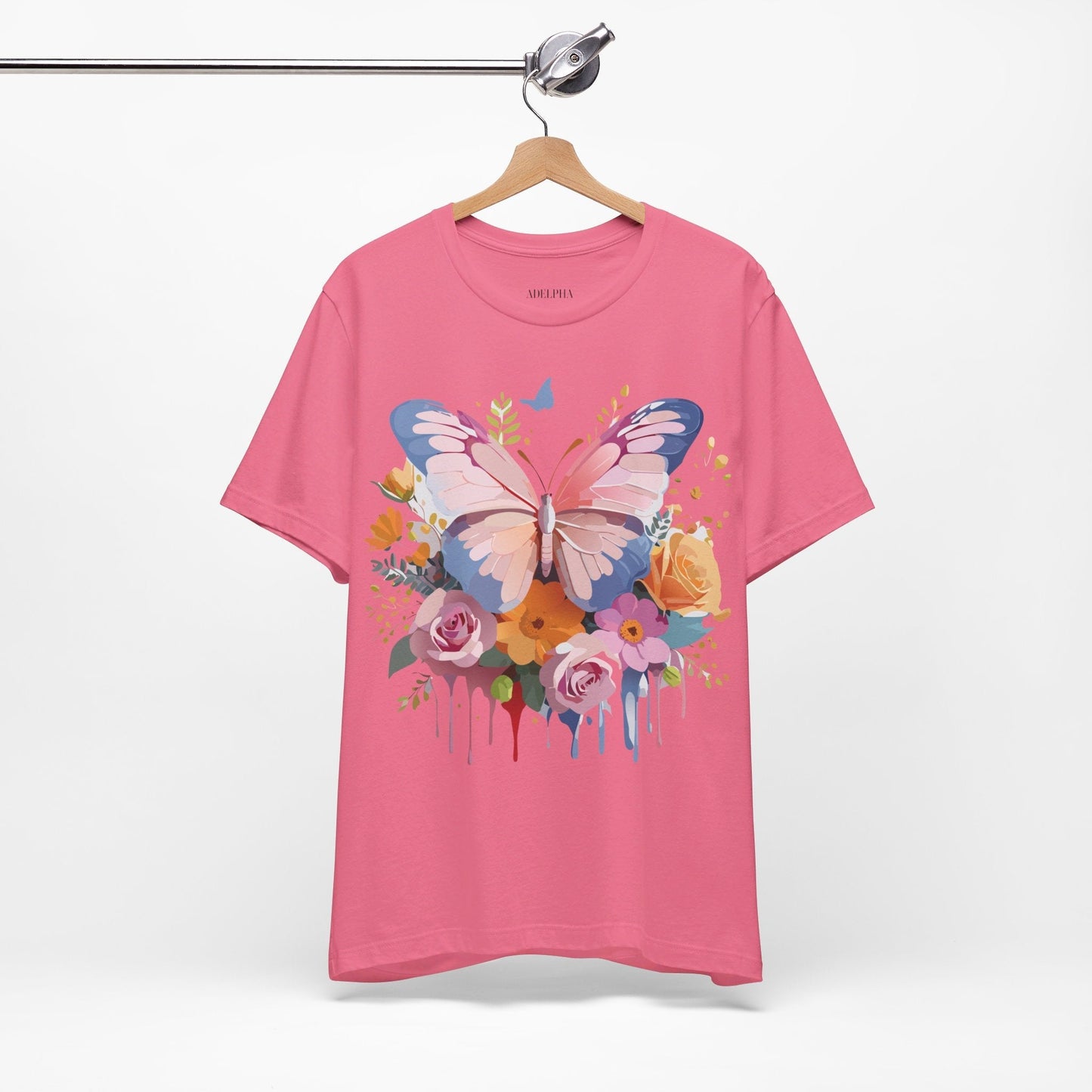 Butterfly Graphic Tee Unisex Art Design Shirt By Adelpha Vintage Inspired