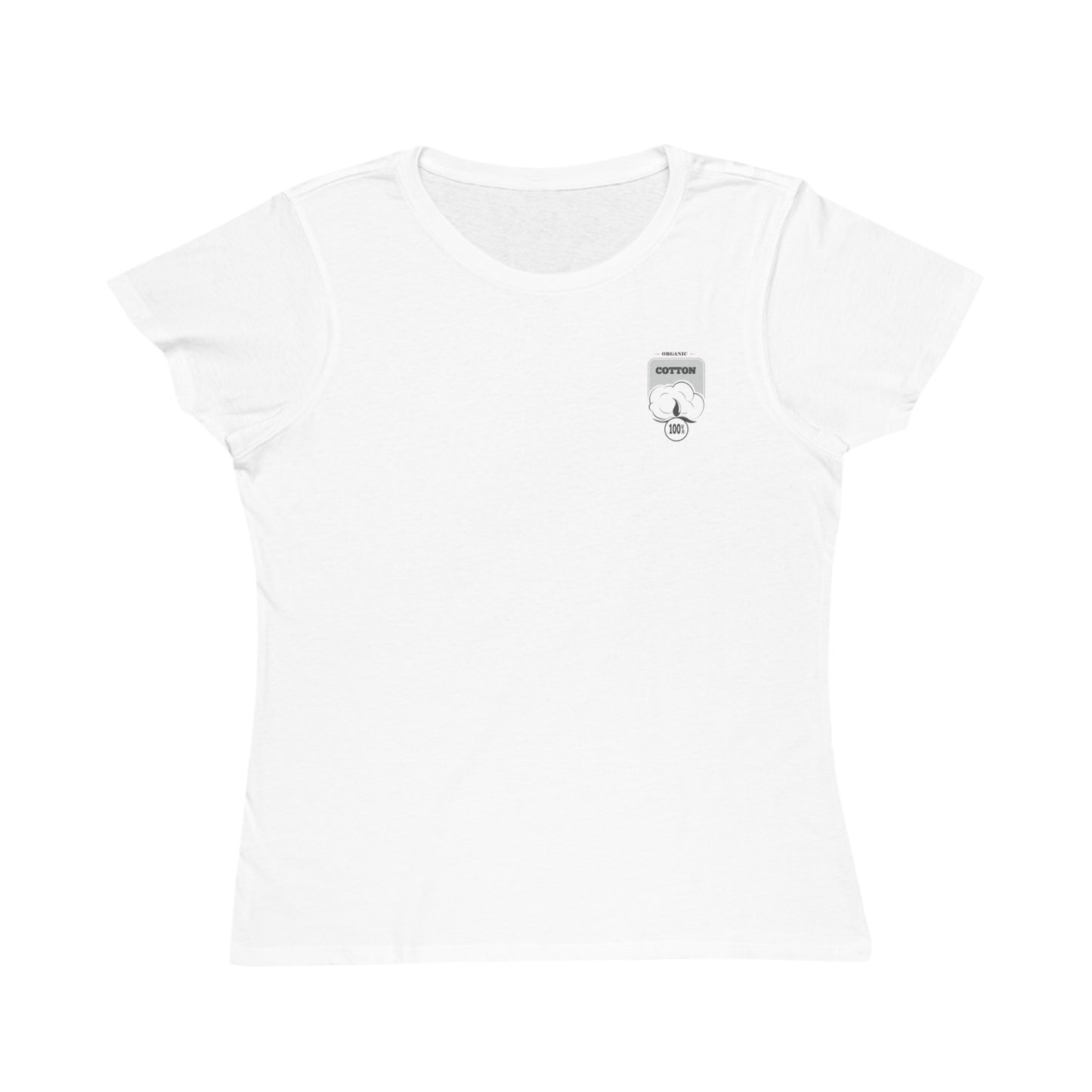 T-Shirt Femme en Coton Bio avec logo en coton 